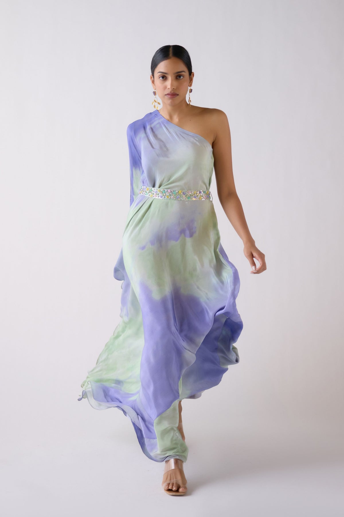 The Abstract Shore Gown
