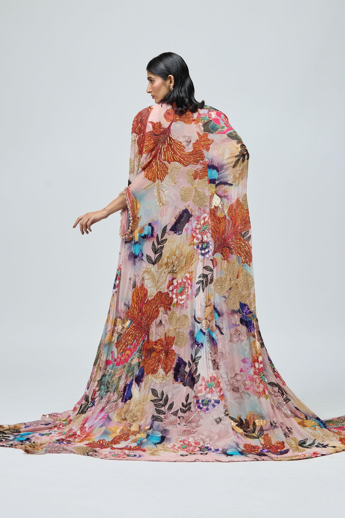 Printed Ggt Cape Set