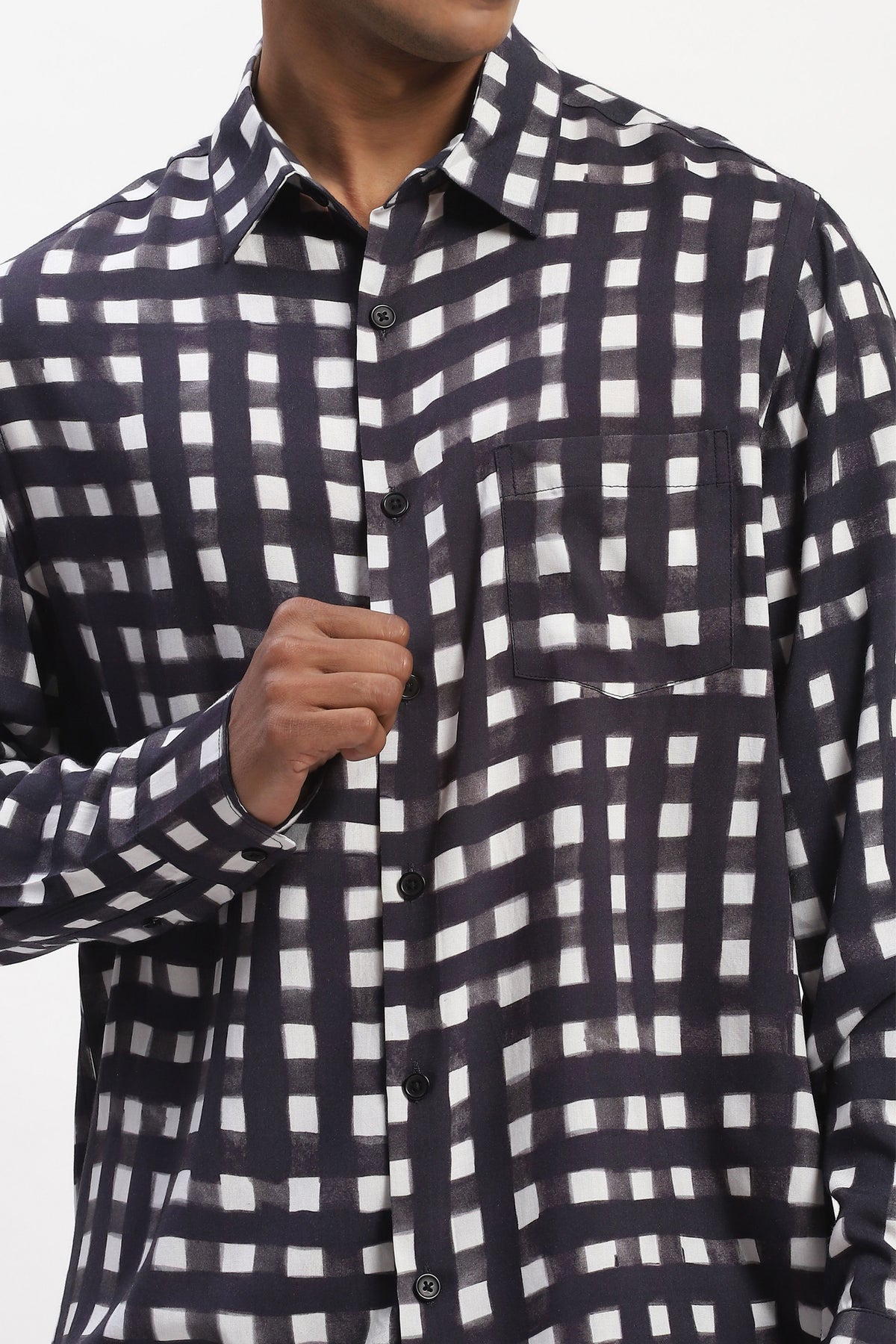 Watercolour Checks Shirt