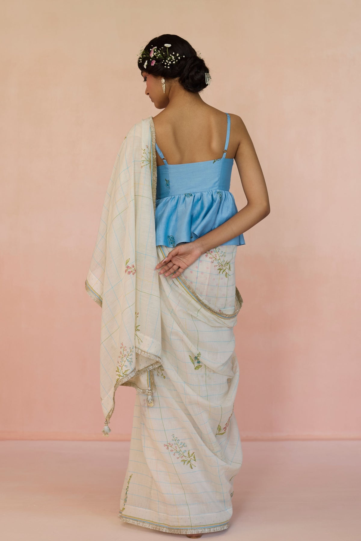 Foxglove Silk Saree