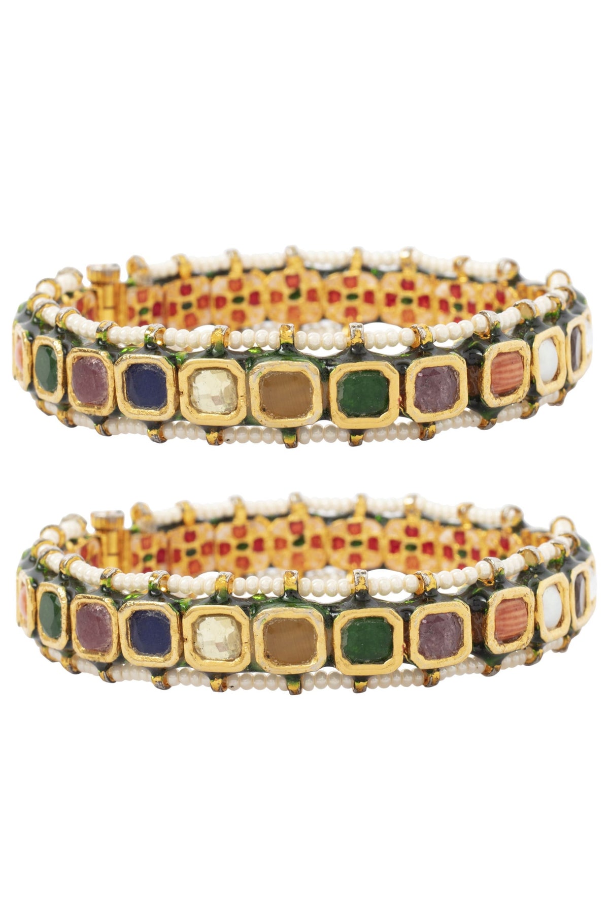 Inaayat Kundan Polki Bangles