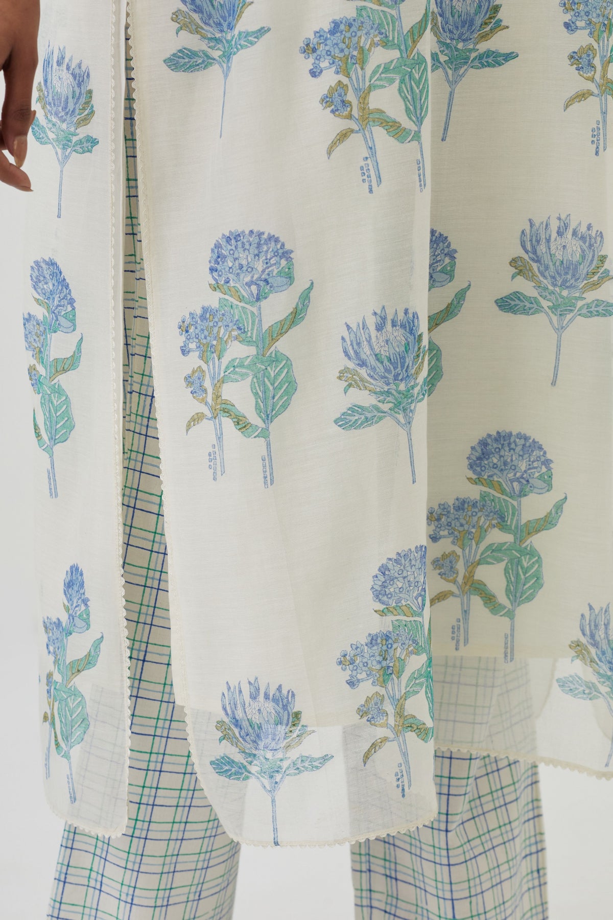 Botanic Blue Kurta Set