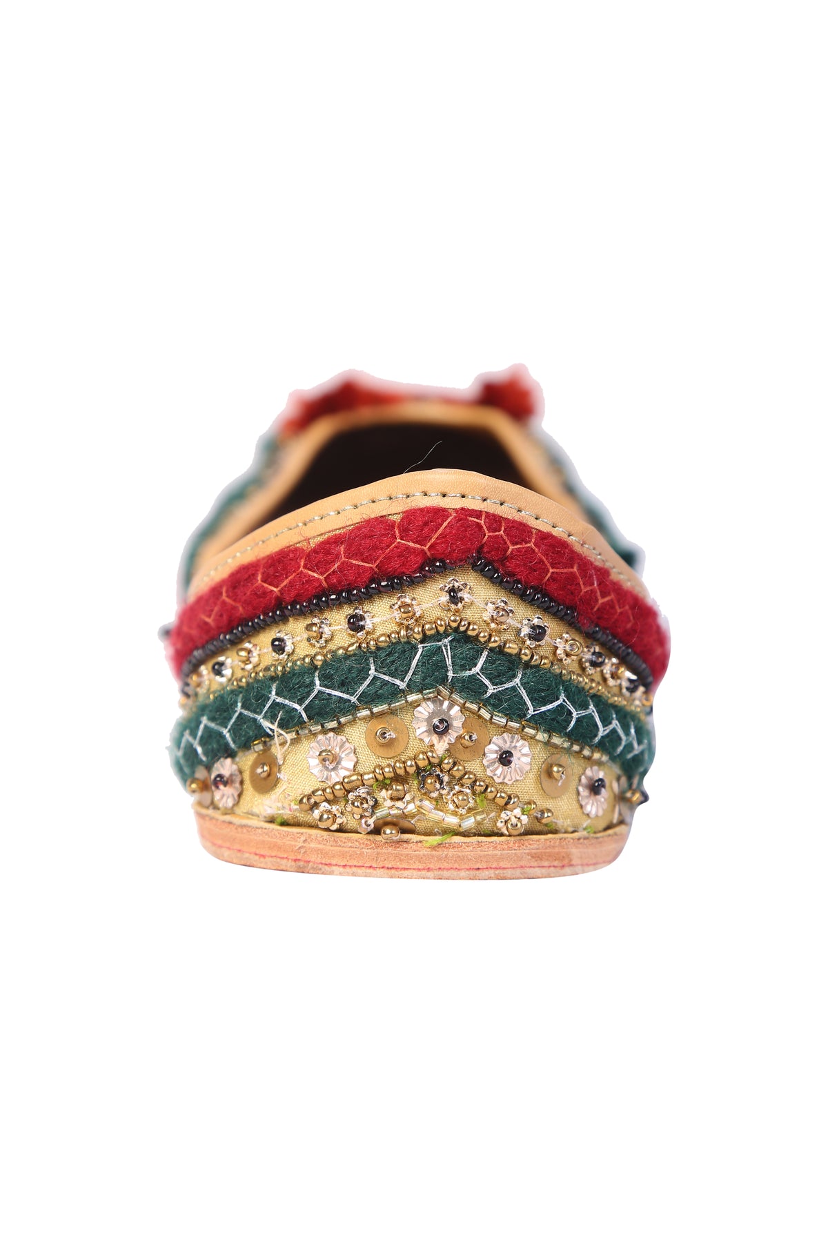 Multicolor  woolen thread jutti