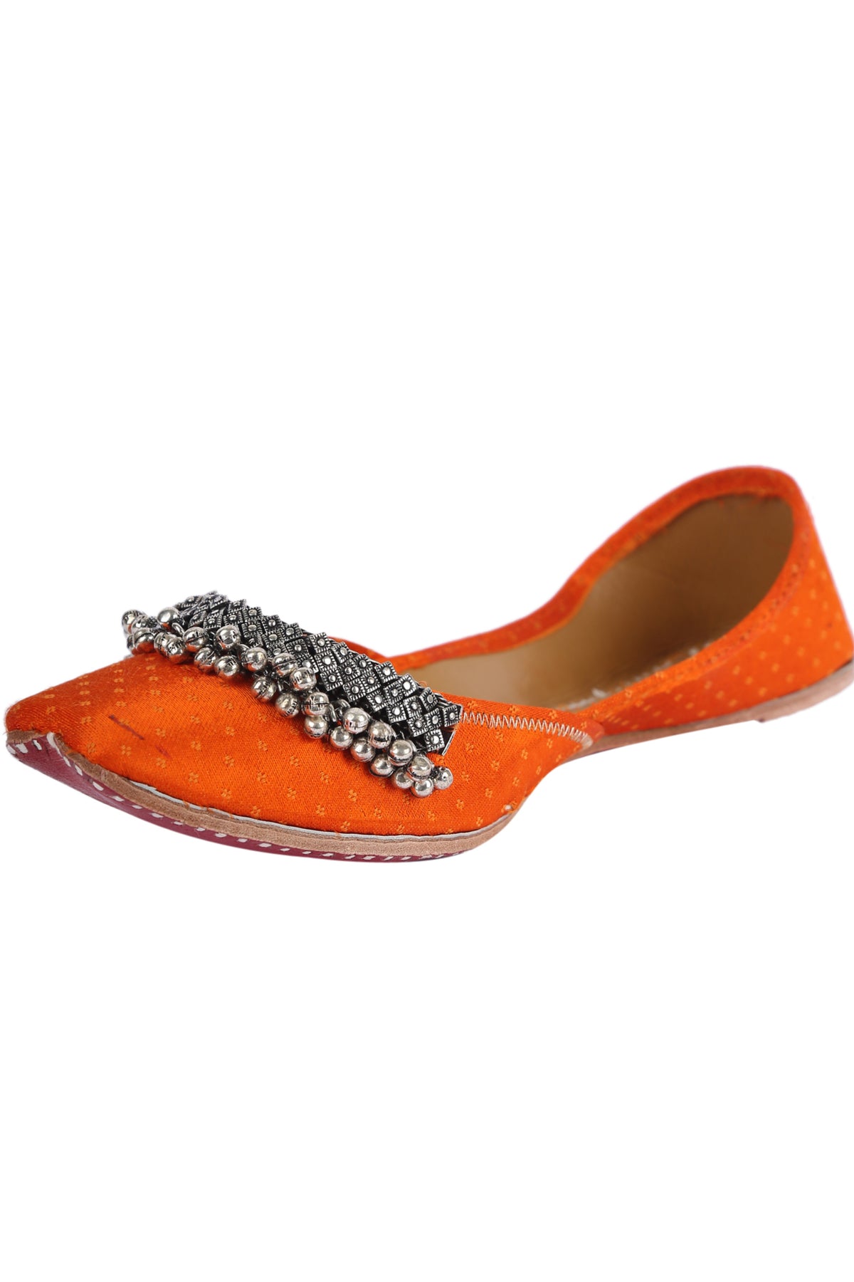 Orange fetish jutti