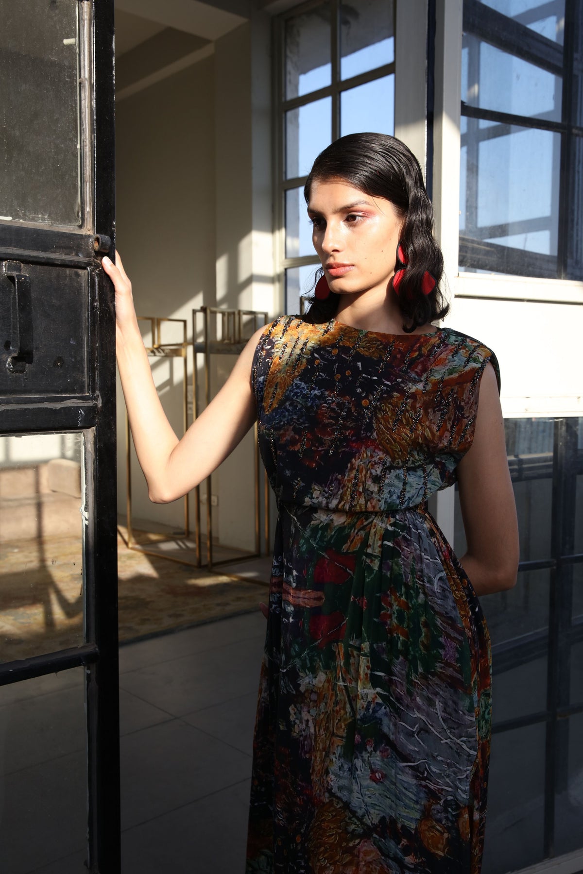 Multicolour Digital Printed Dress