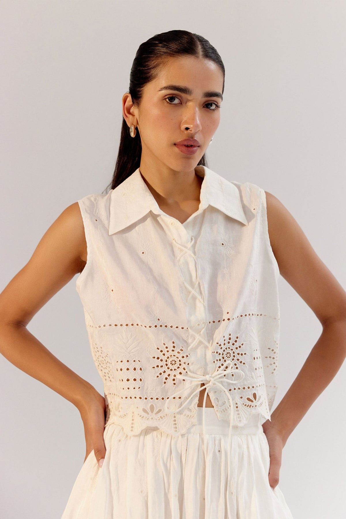 White Freya Skirt