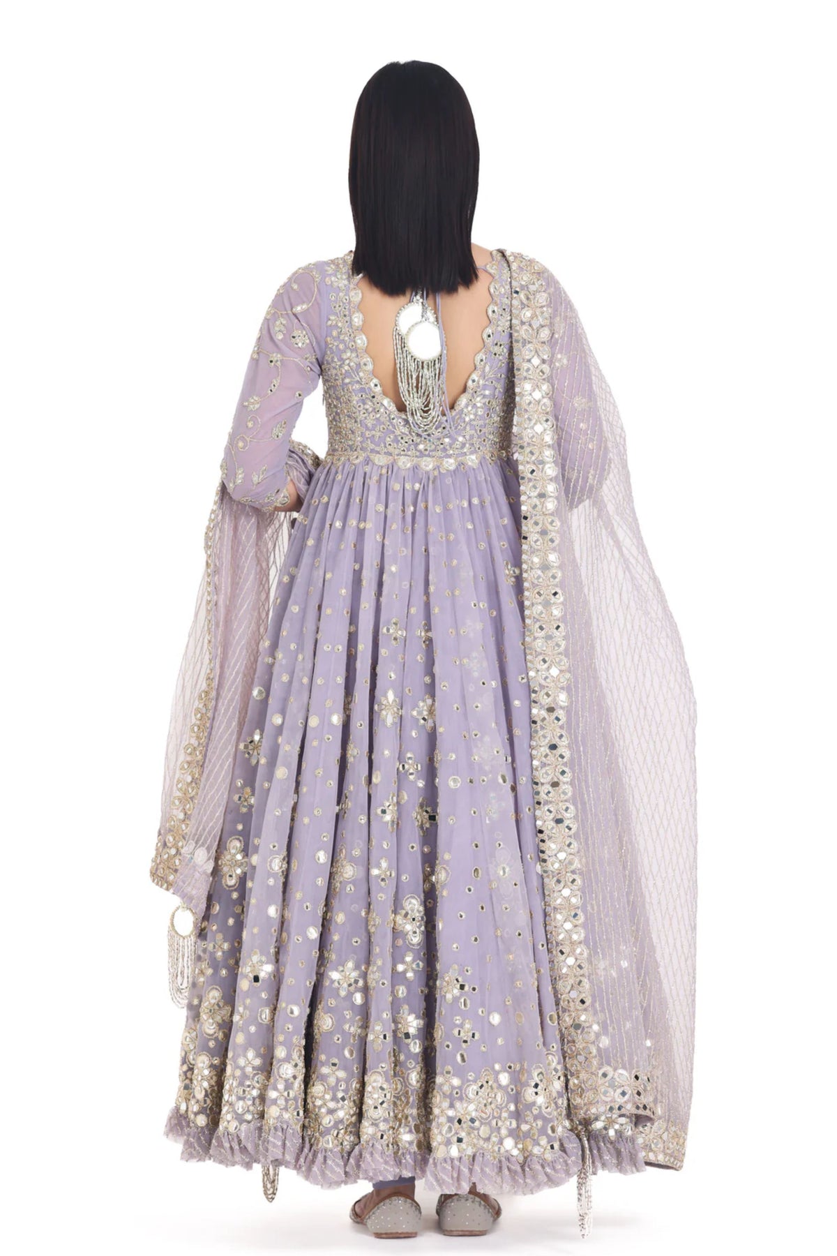 Martini Lilac Anarkali Set