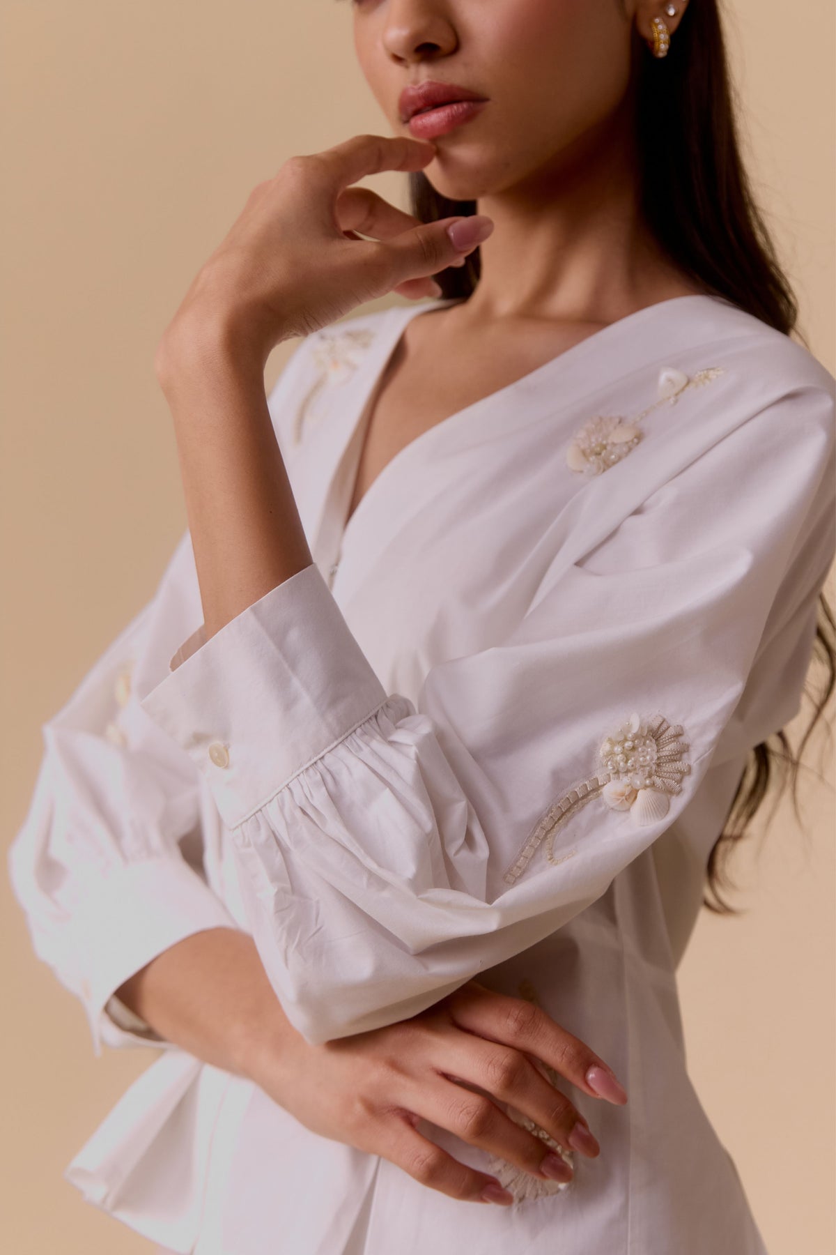 White Sienna Top