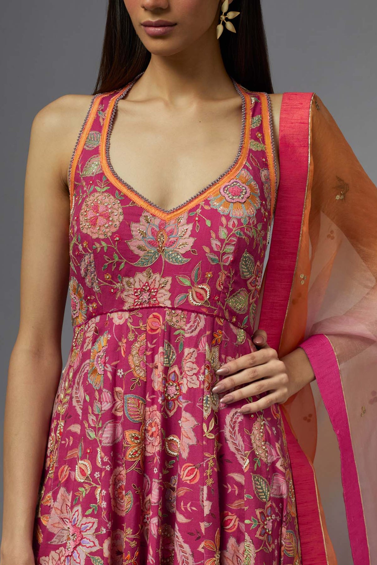 Fuchsia Kalidaar Set