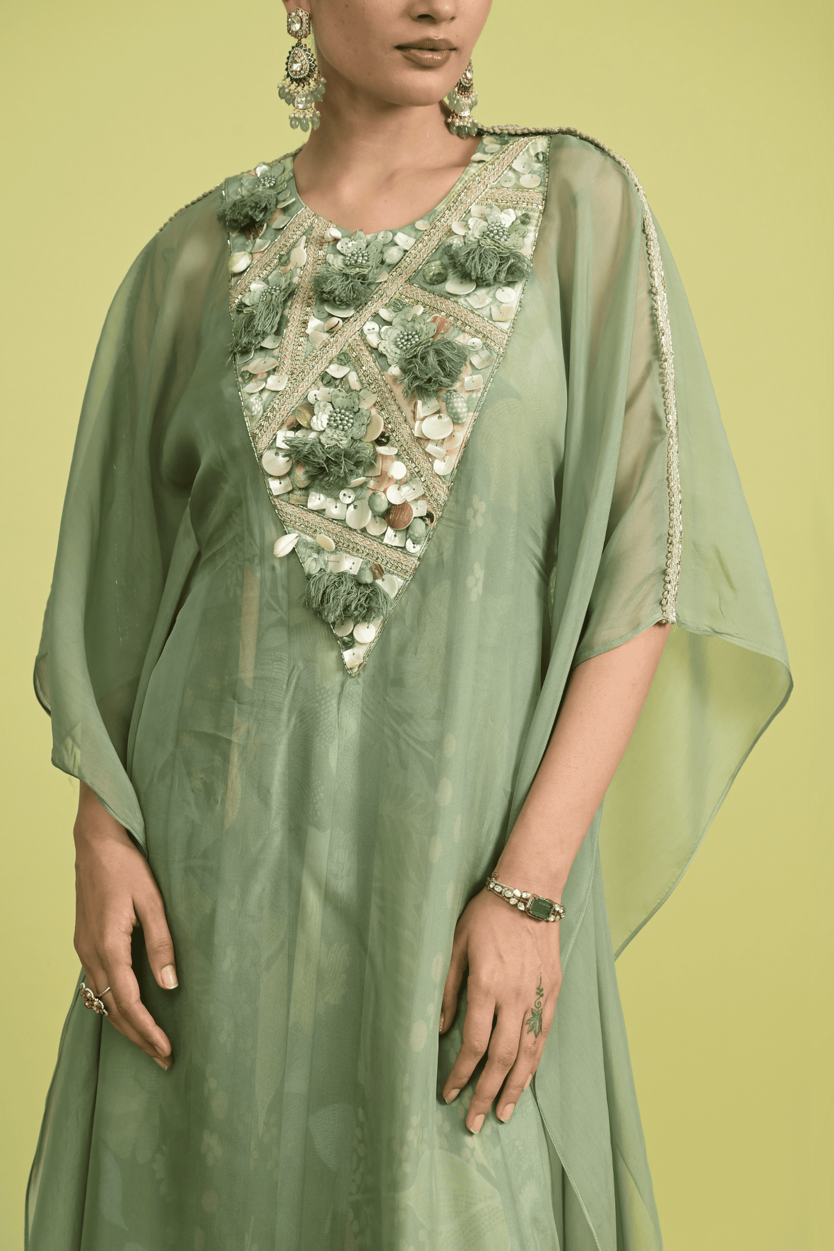 Serene Aura Kaftan Set