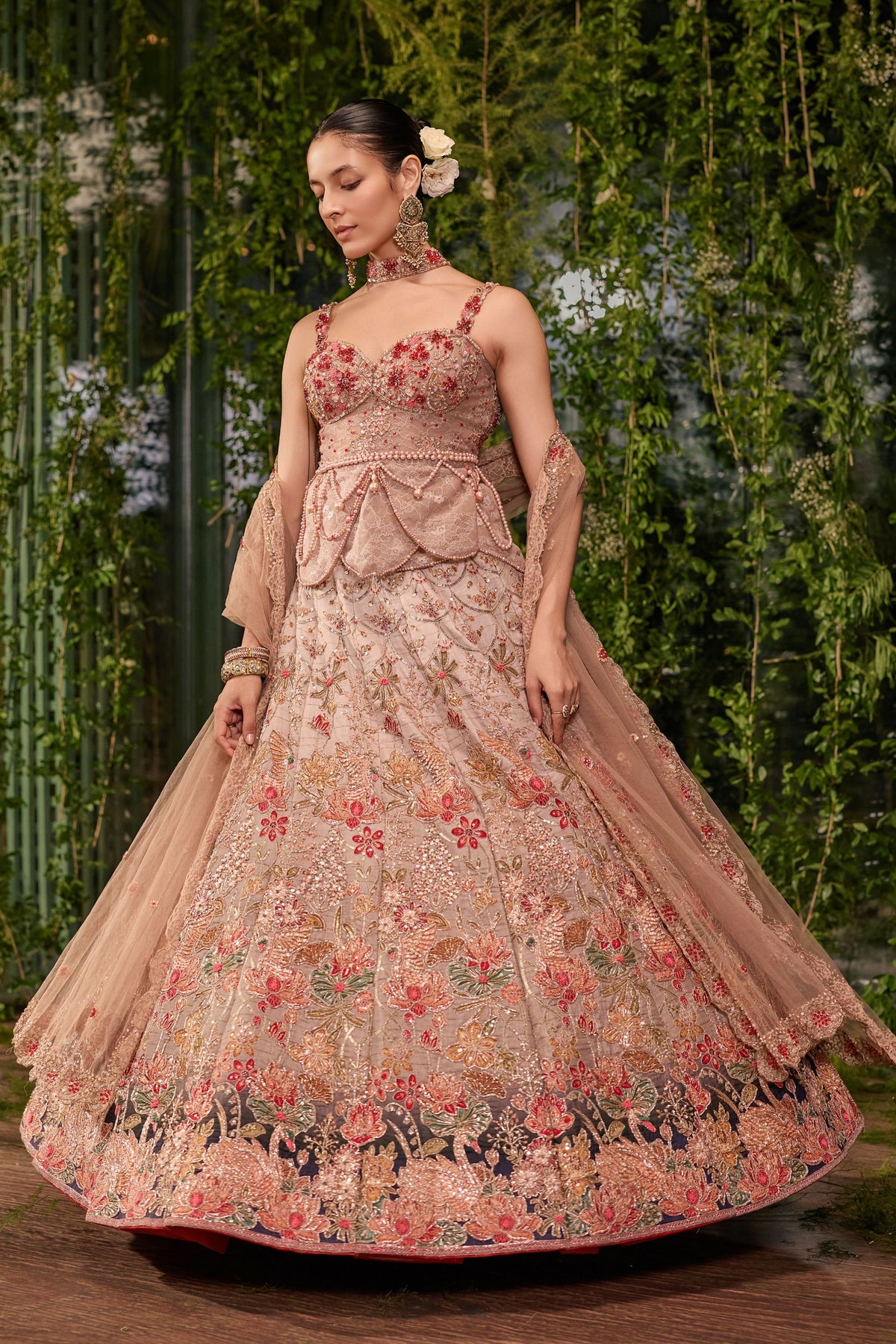 Pankhuri Floral Lehenga Set