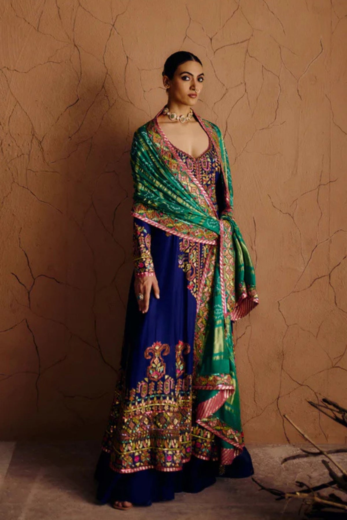 Suramya Kalidar Anarkali Set
