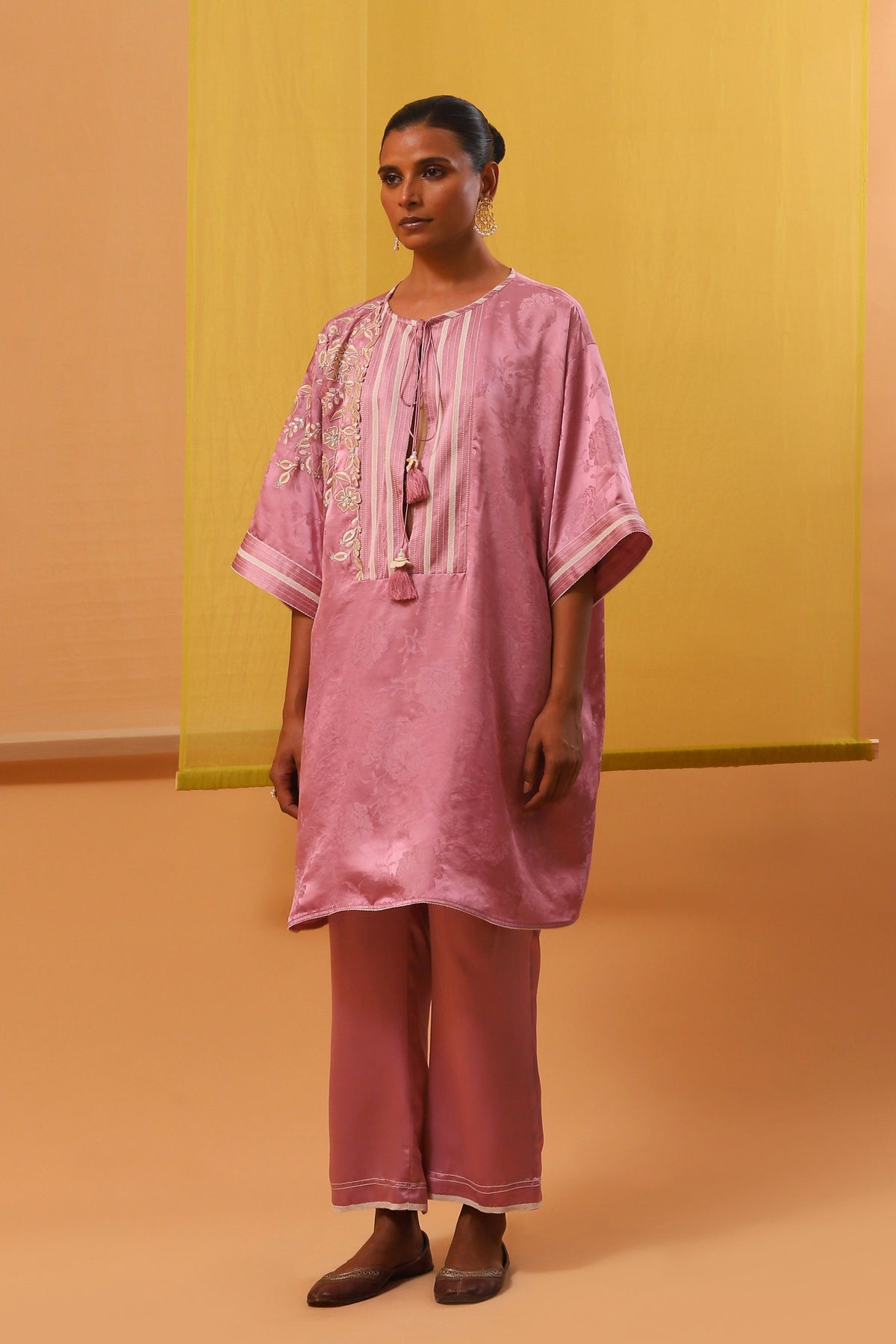 Pink Jafna Co-ordinate Set