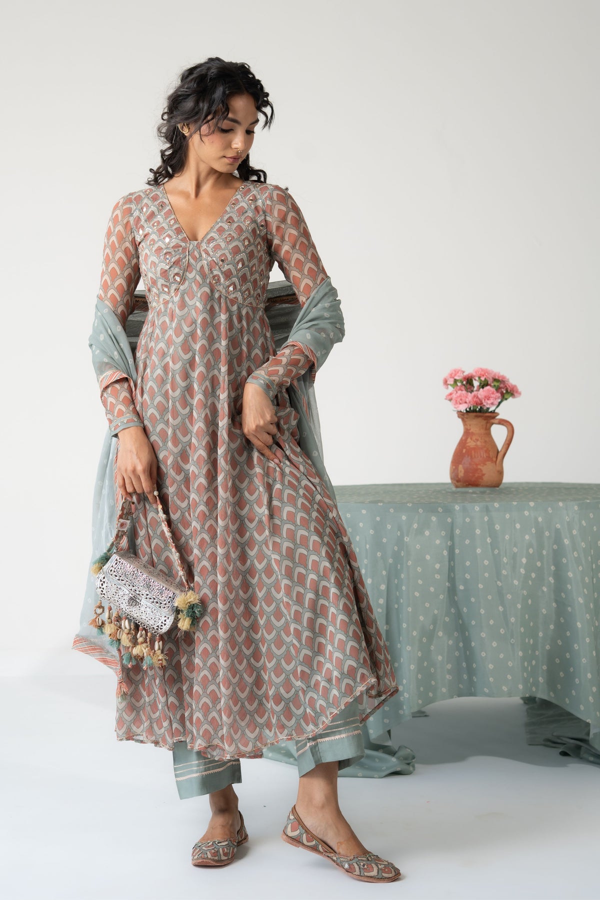Noorani Anarkali Set