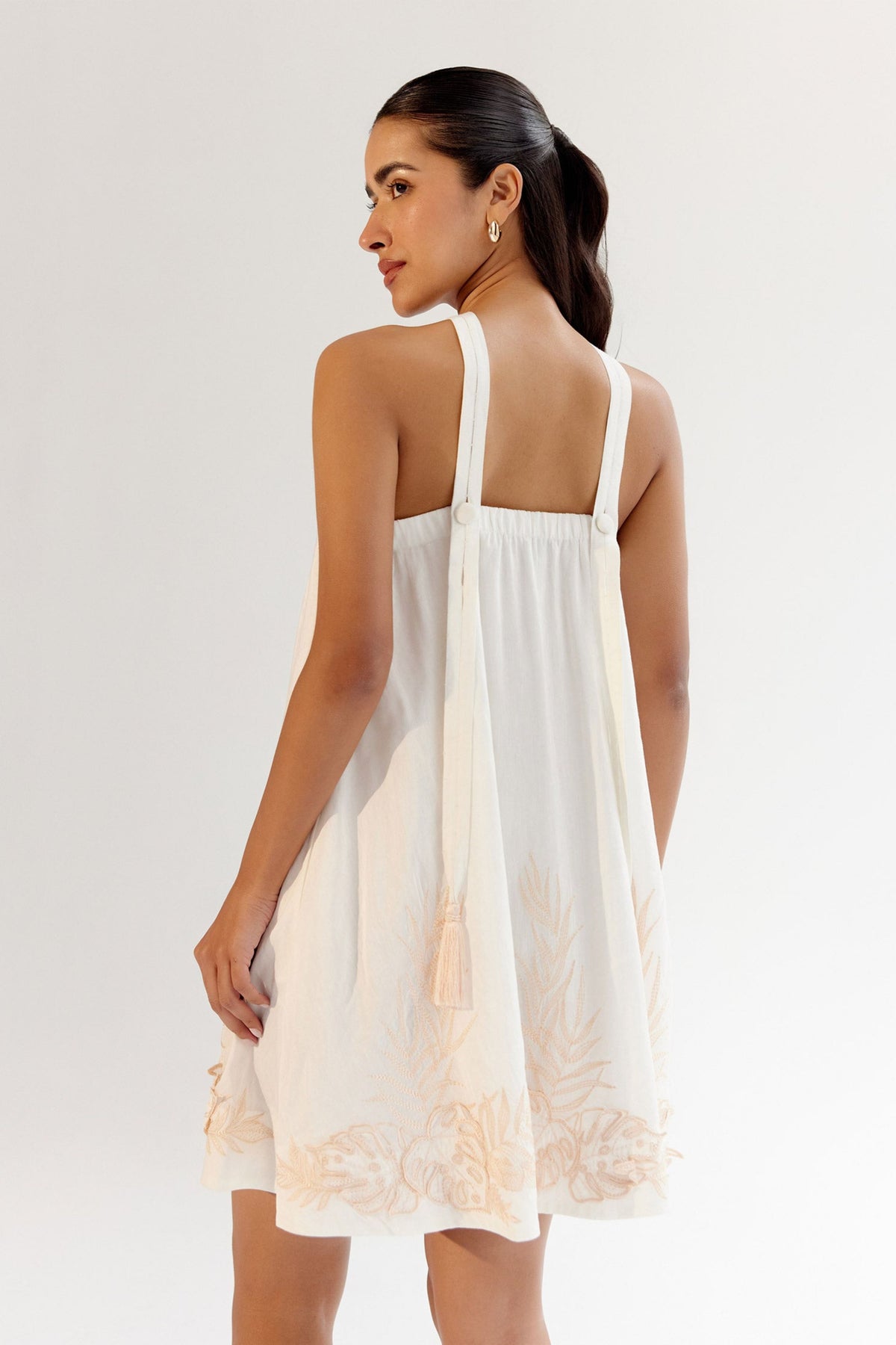 White Aida Mini Dress