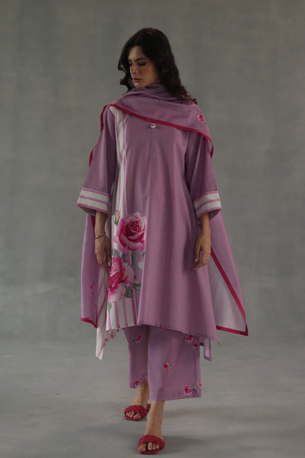 Pink Mirage Kurta Set