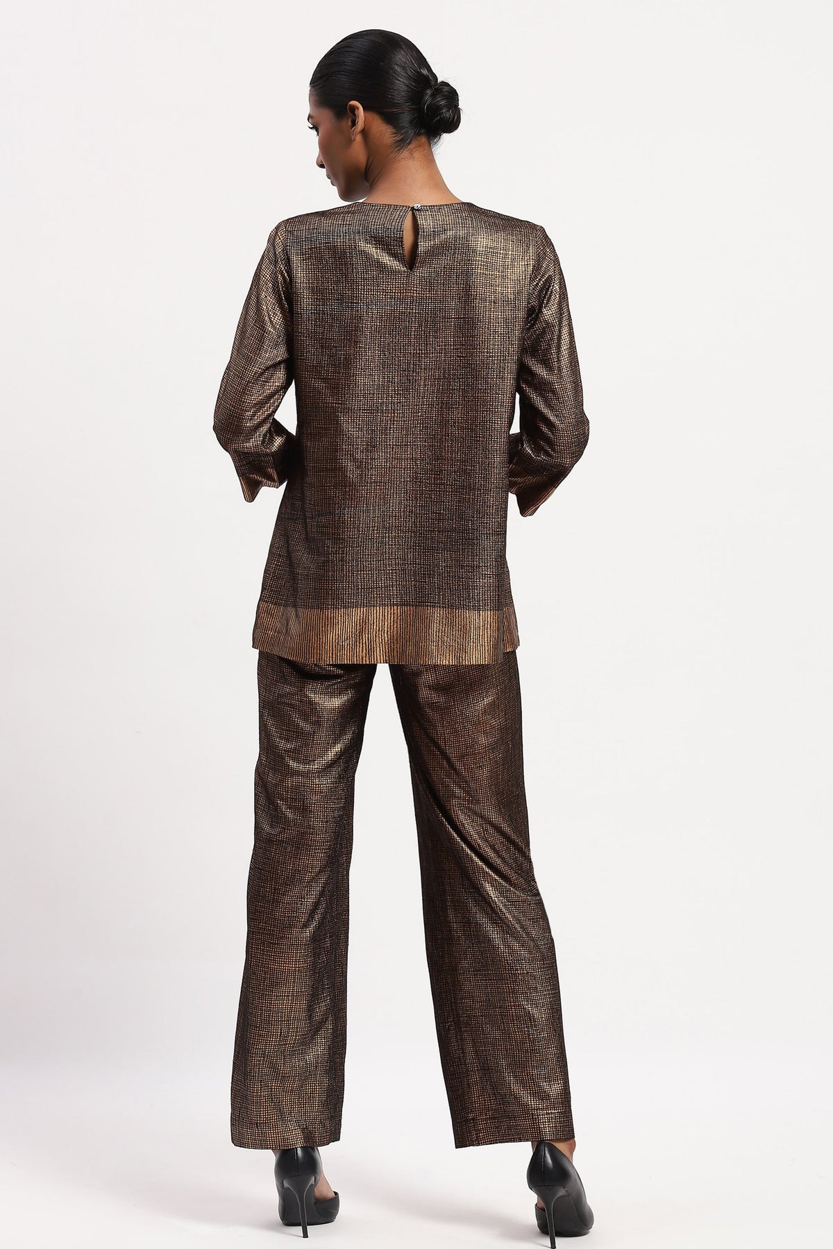 Foil Aari Top