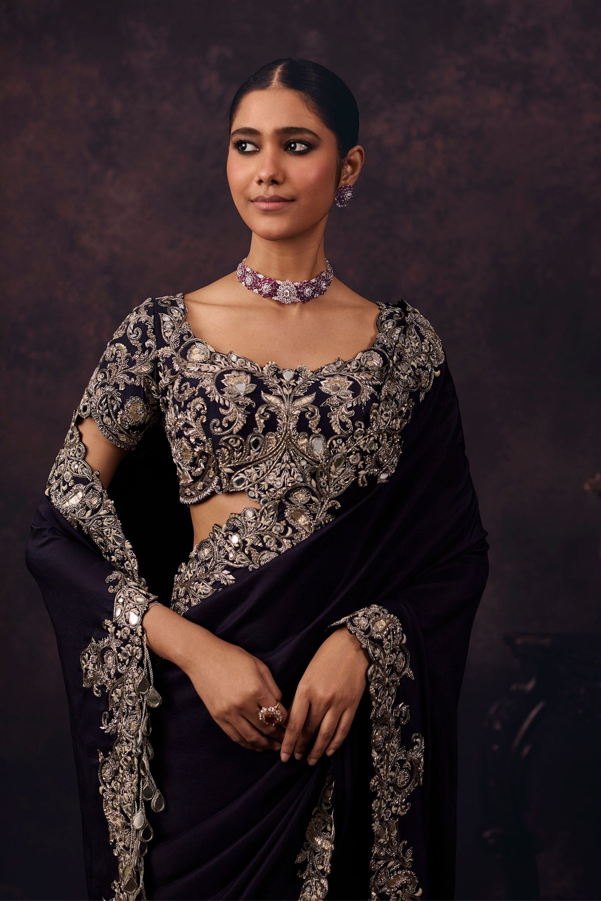 Sn Mirror Saree