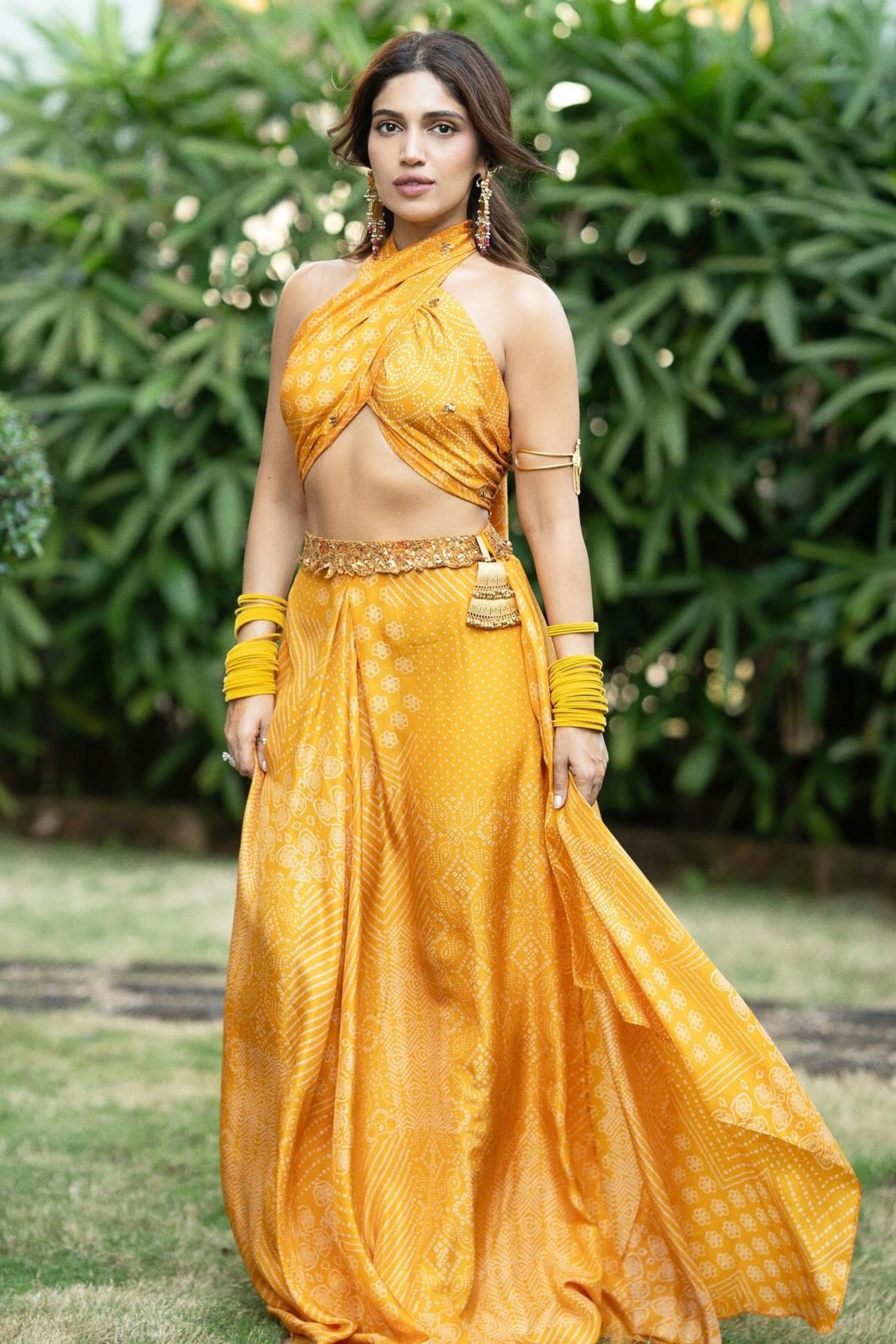 Bhumi Pednekar in Punit Balana