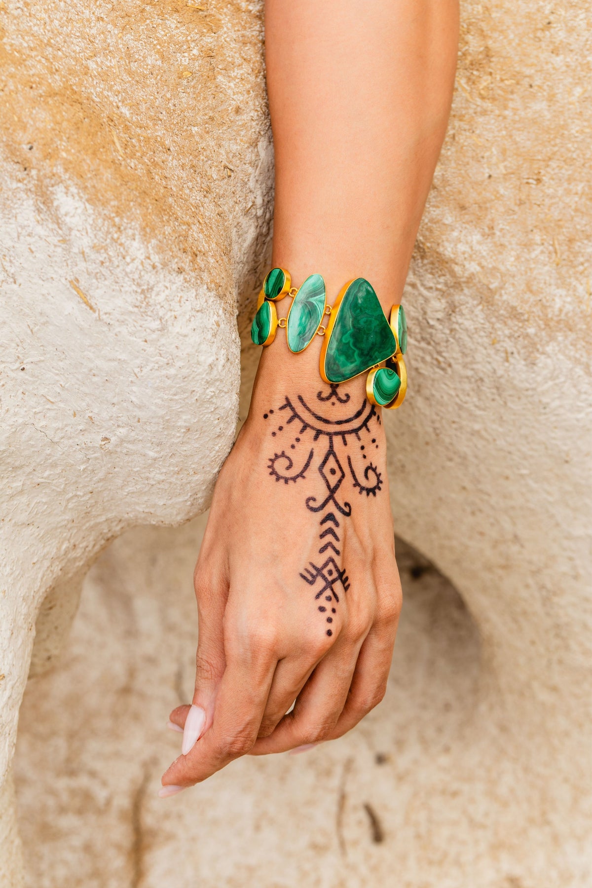 Malachite Wild Bracelet