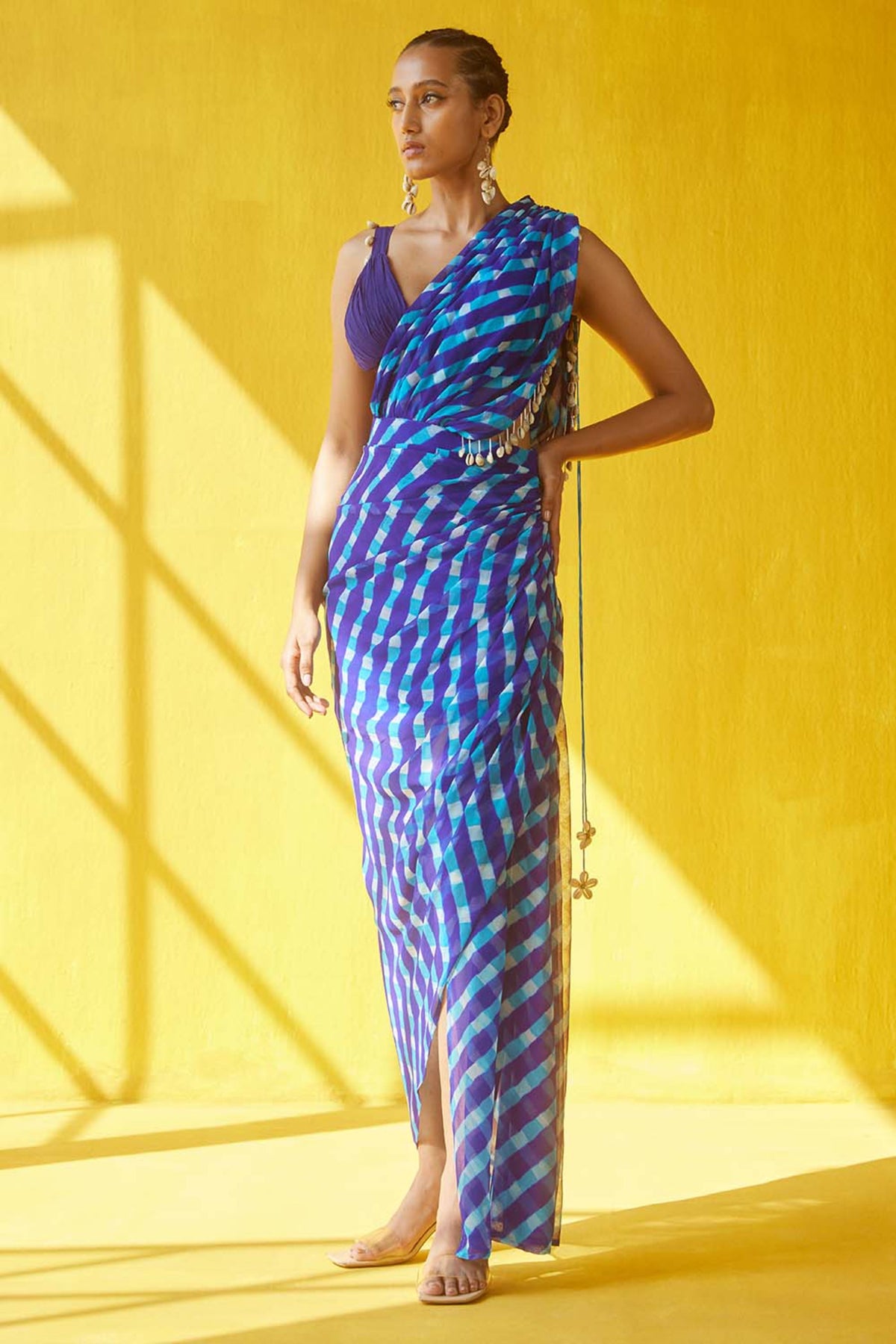 Sia Draped Skirt Set