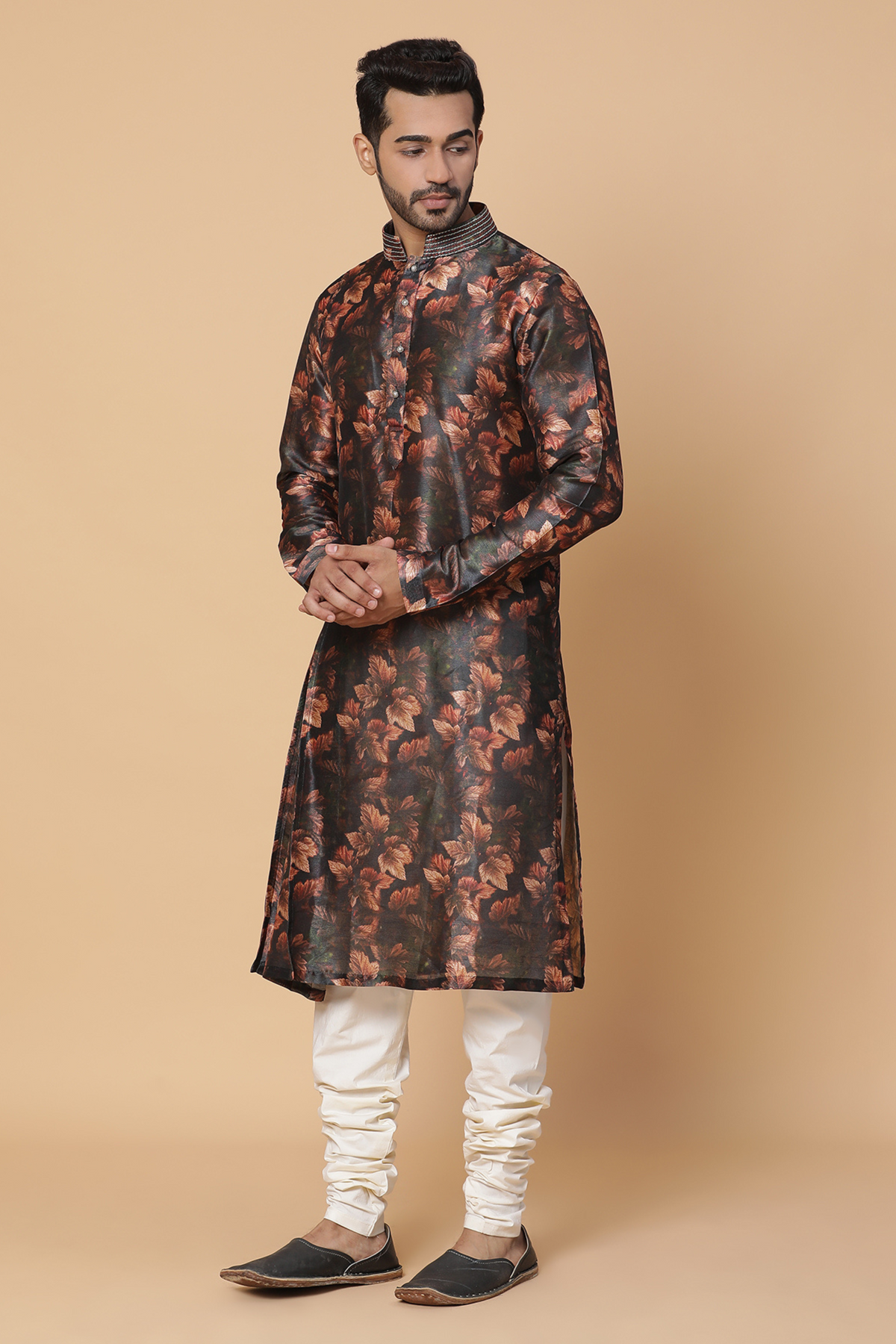 Autumn leaf kurta