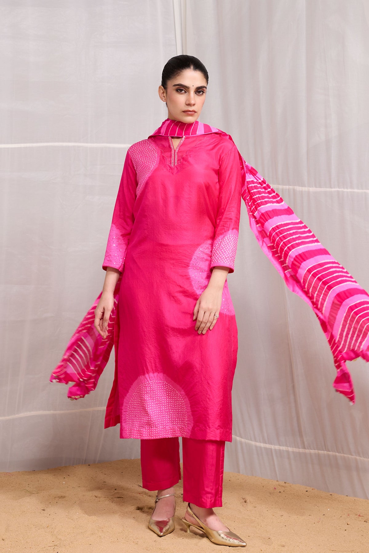 Saanjh Silk Suit