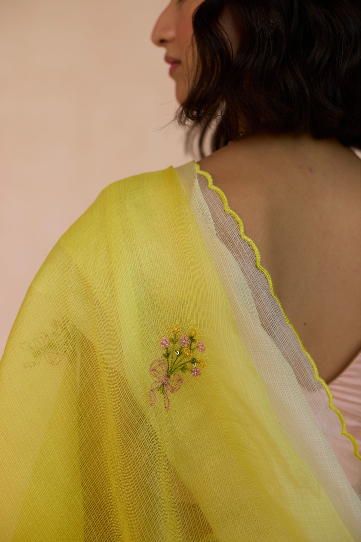Kota Doria Silk Saree