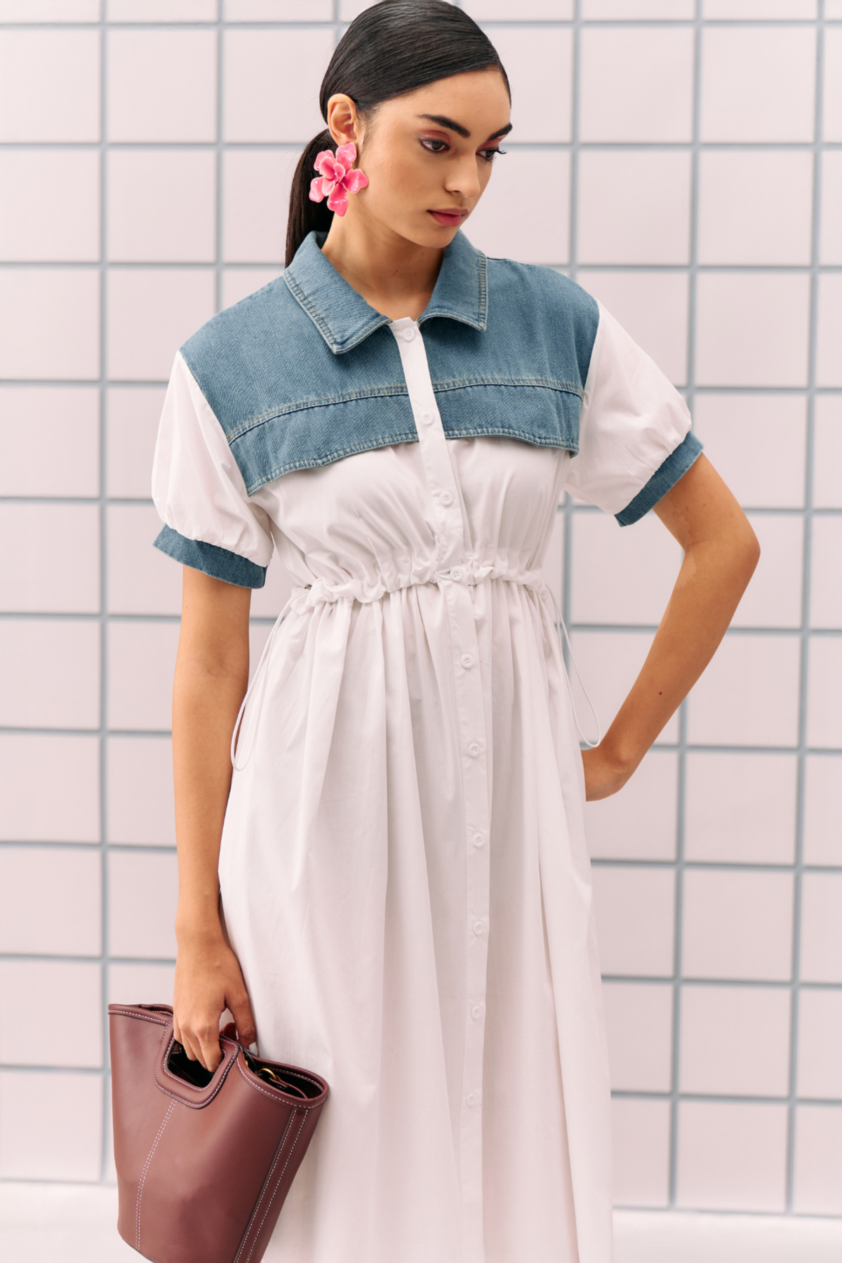 White Coron Dress