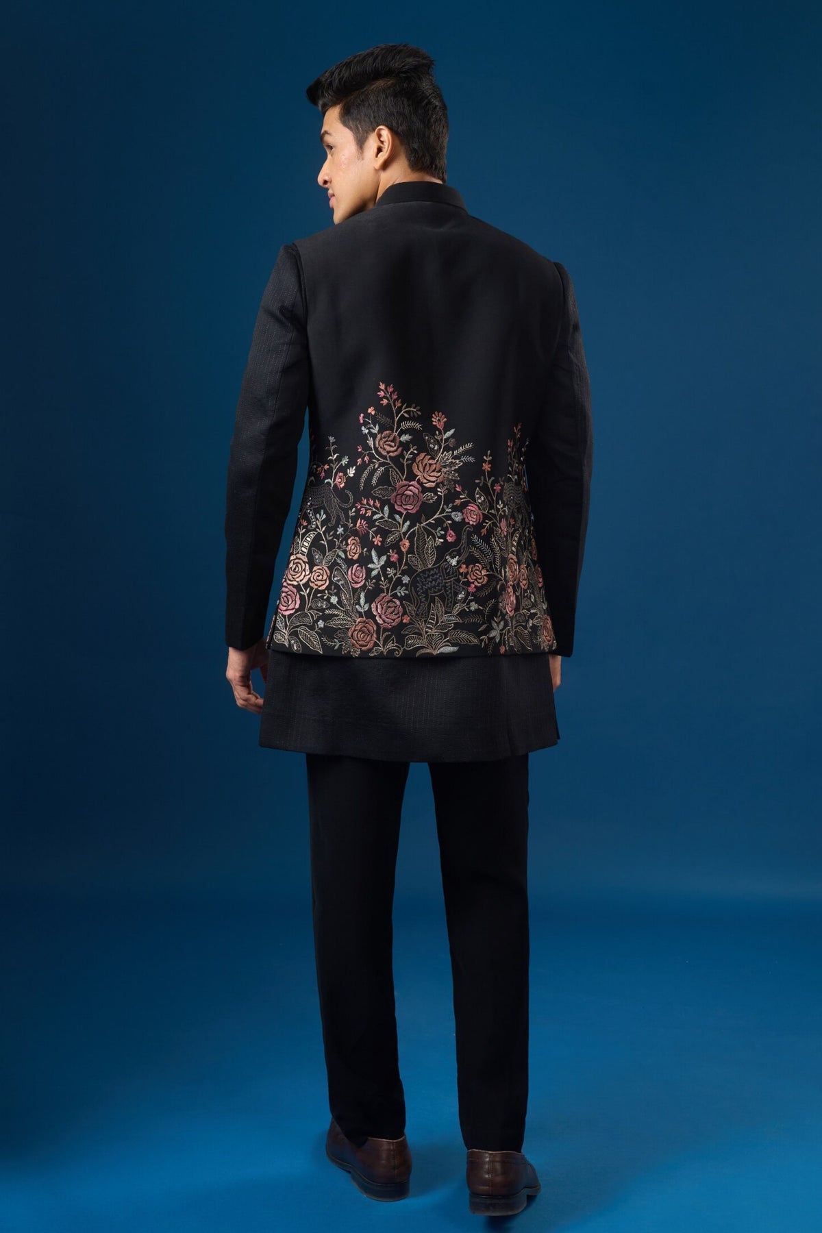 Coal Fauna Kurta-bundi Set