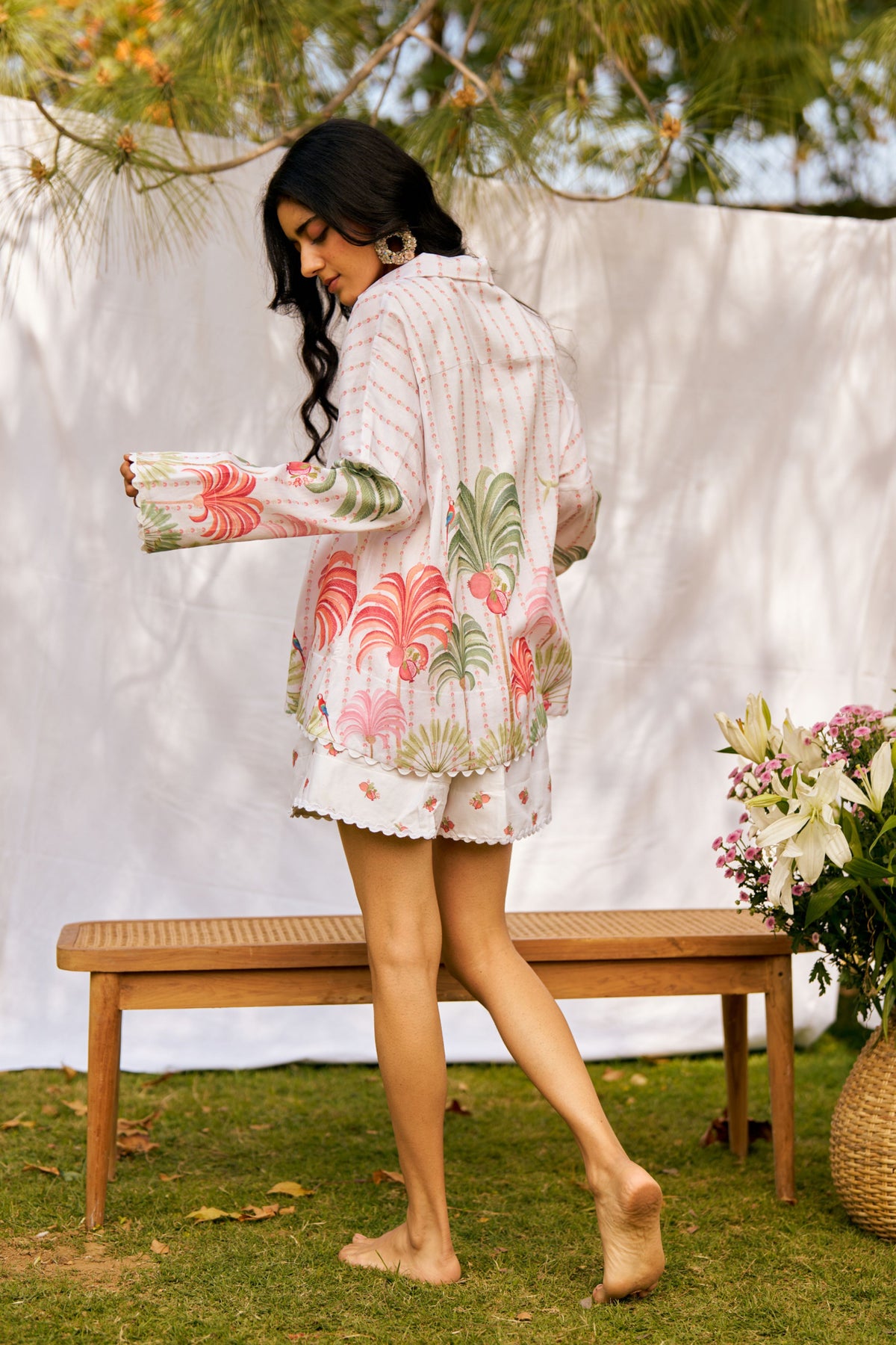 Plume &amp; Palms Shirt