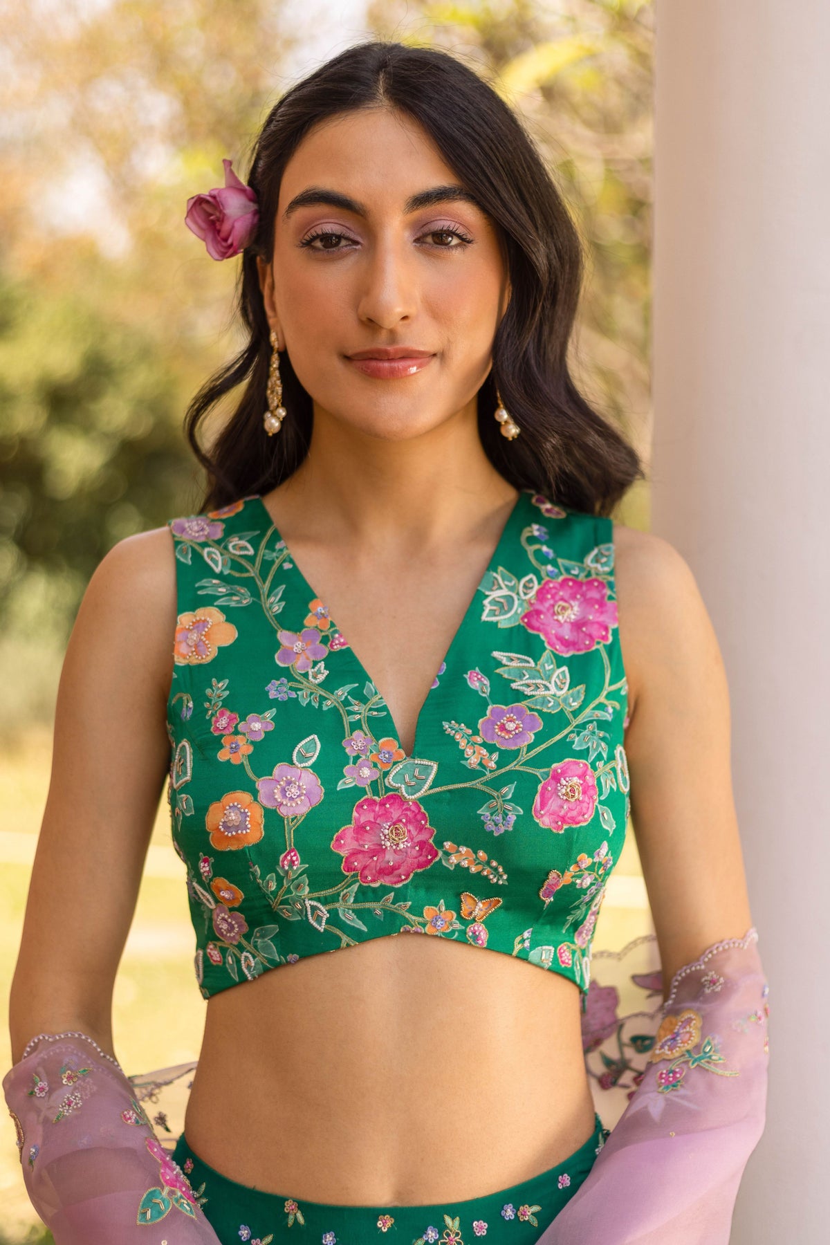 Seri Applique Lehenga Set