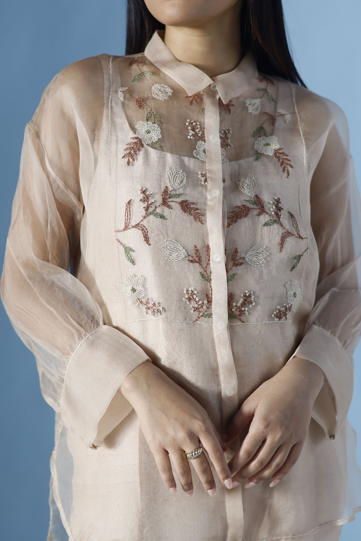 Katie Jumpsuit In Beige