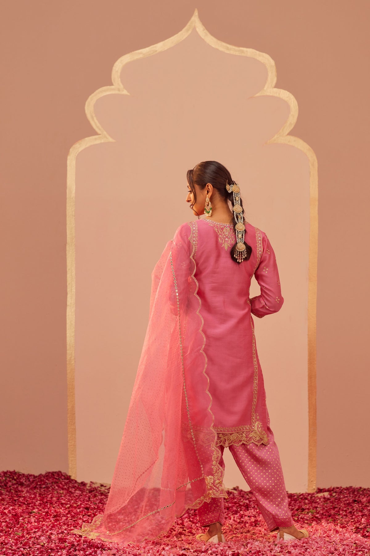 Aaima Pink Kurta Set