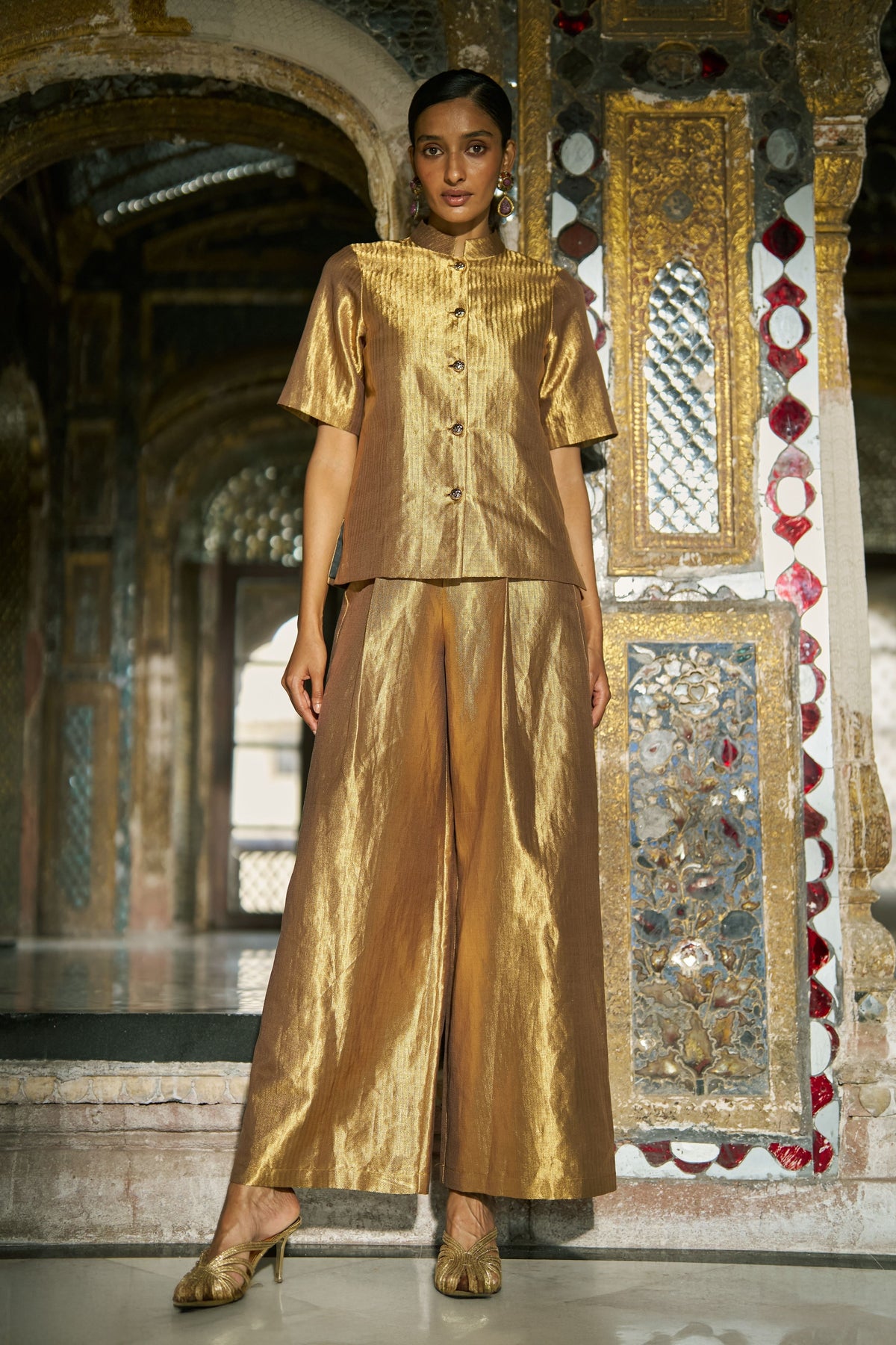 Banarasi Brocade Pant Set