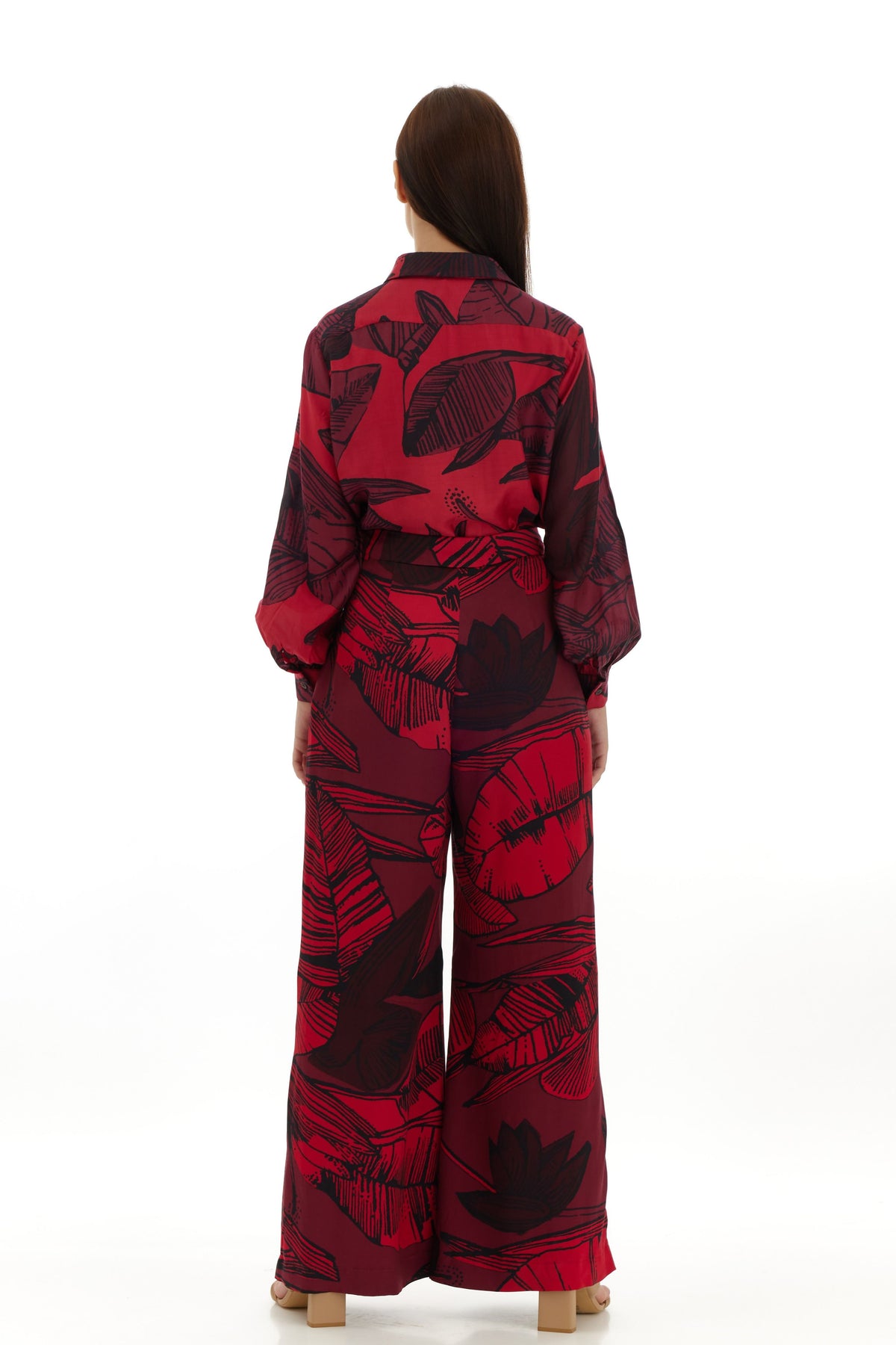 Hot Pink Floral Pant