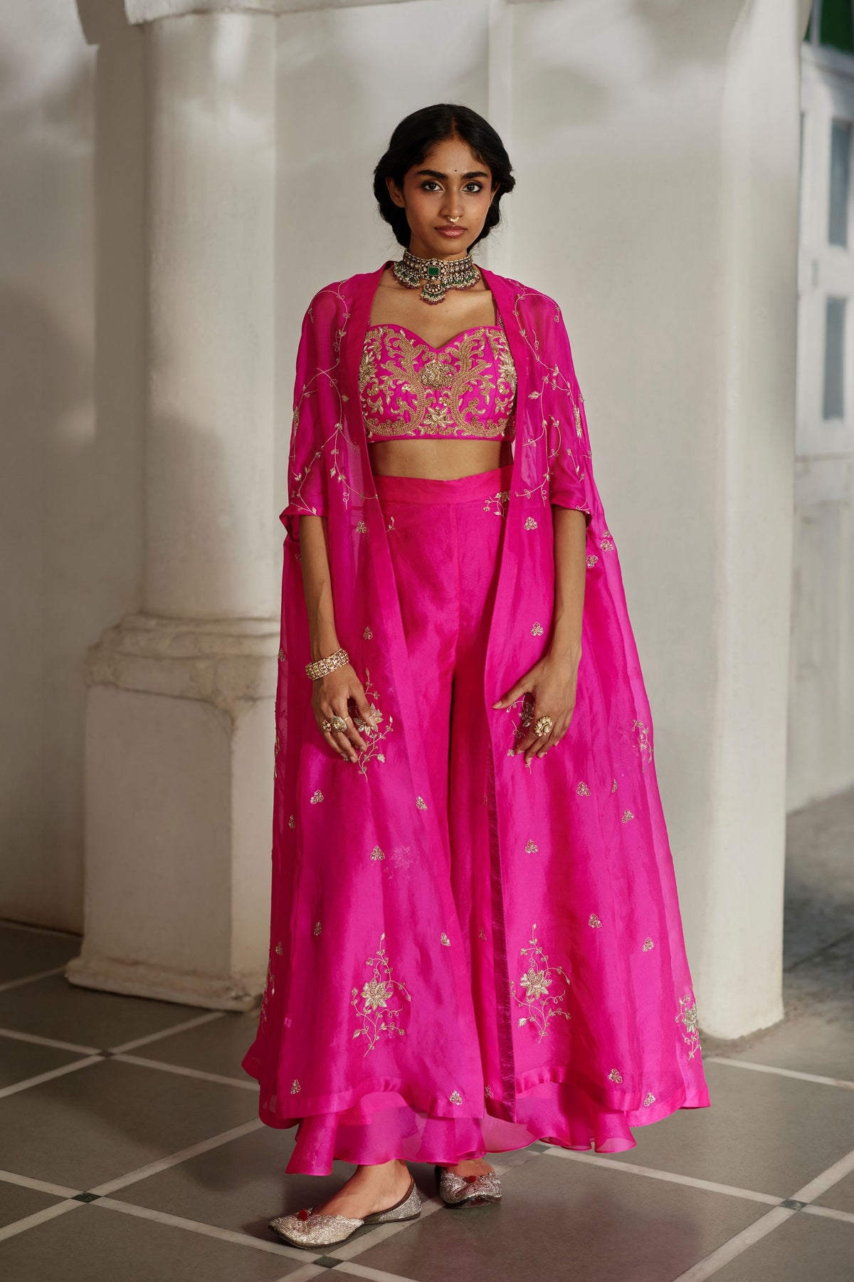 Ari Cape Palazzo Set