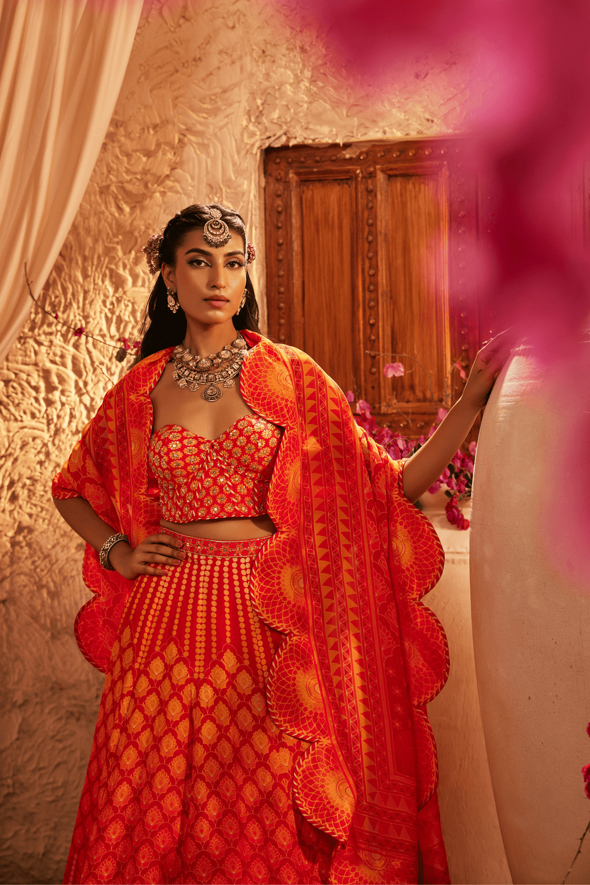 Noa Embroidered Lehenga Set