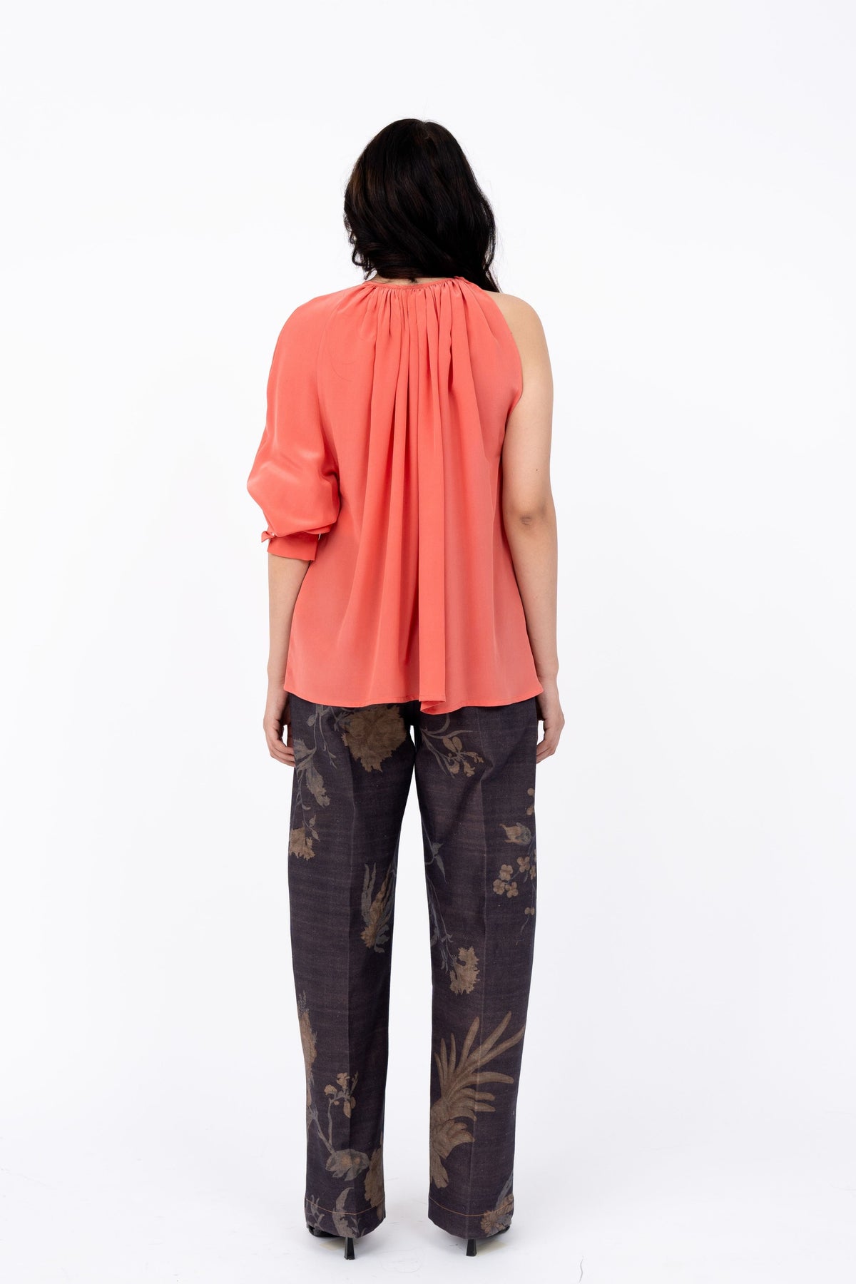 Peach Twist Top