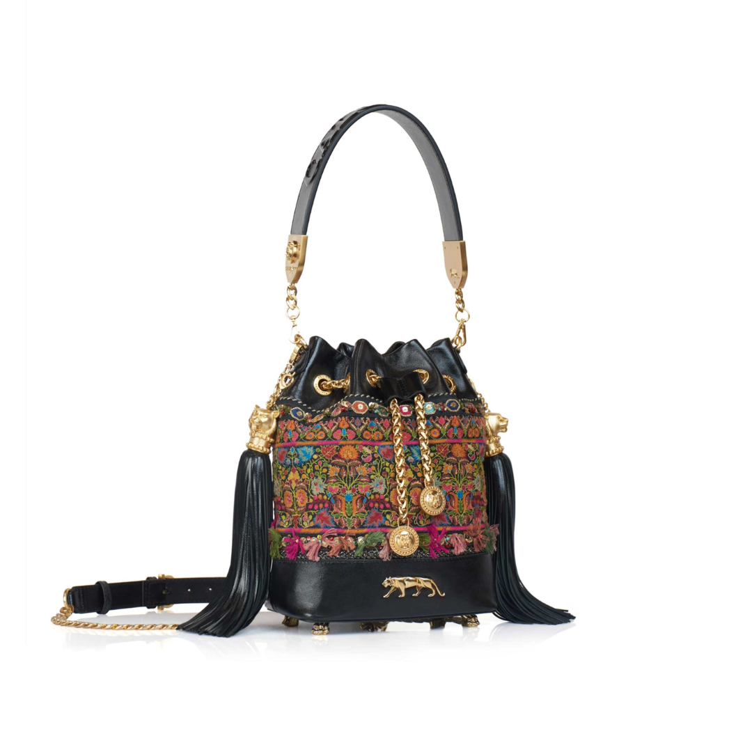 Noir Multicolor Nani Bucket Bag