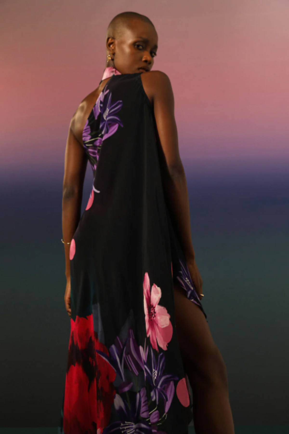 Regal Rosebud Dress