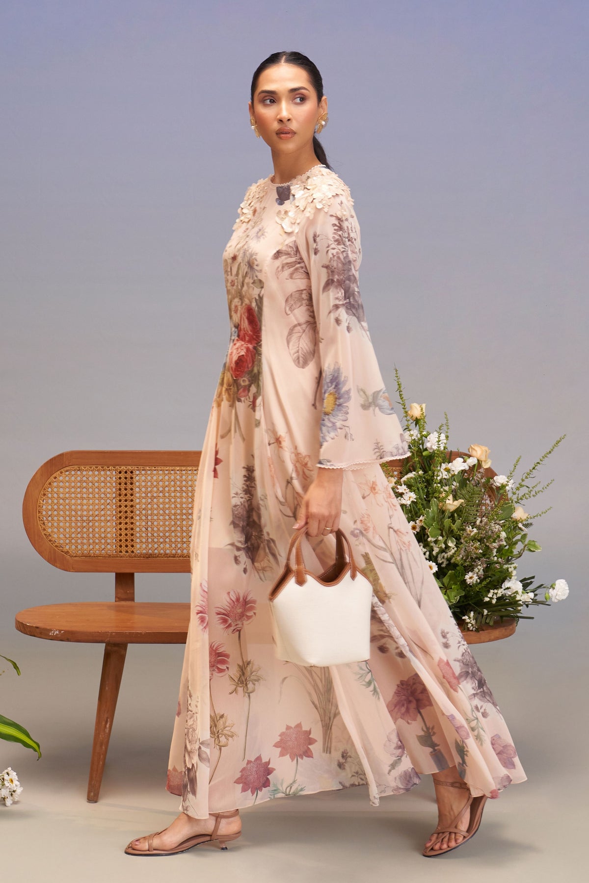 Bertha Hand-embellished Maxi Dress