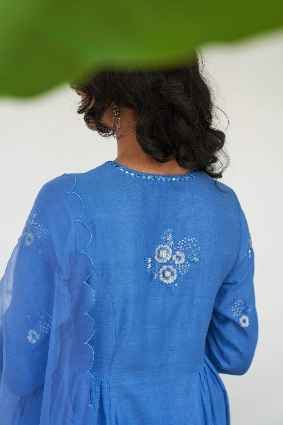 Asmani Sitara Kali Kurta Set