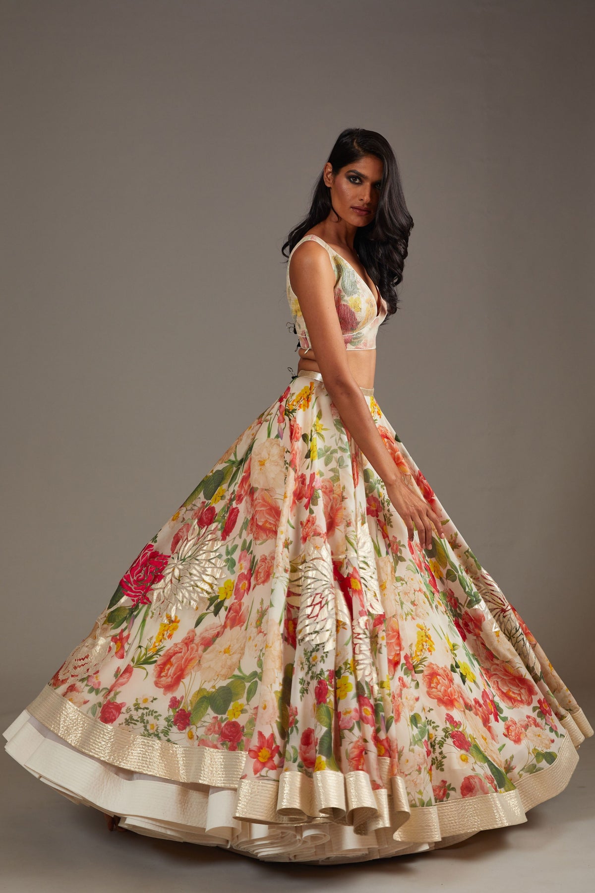 Anarkali Set with Embroidery