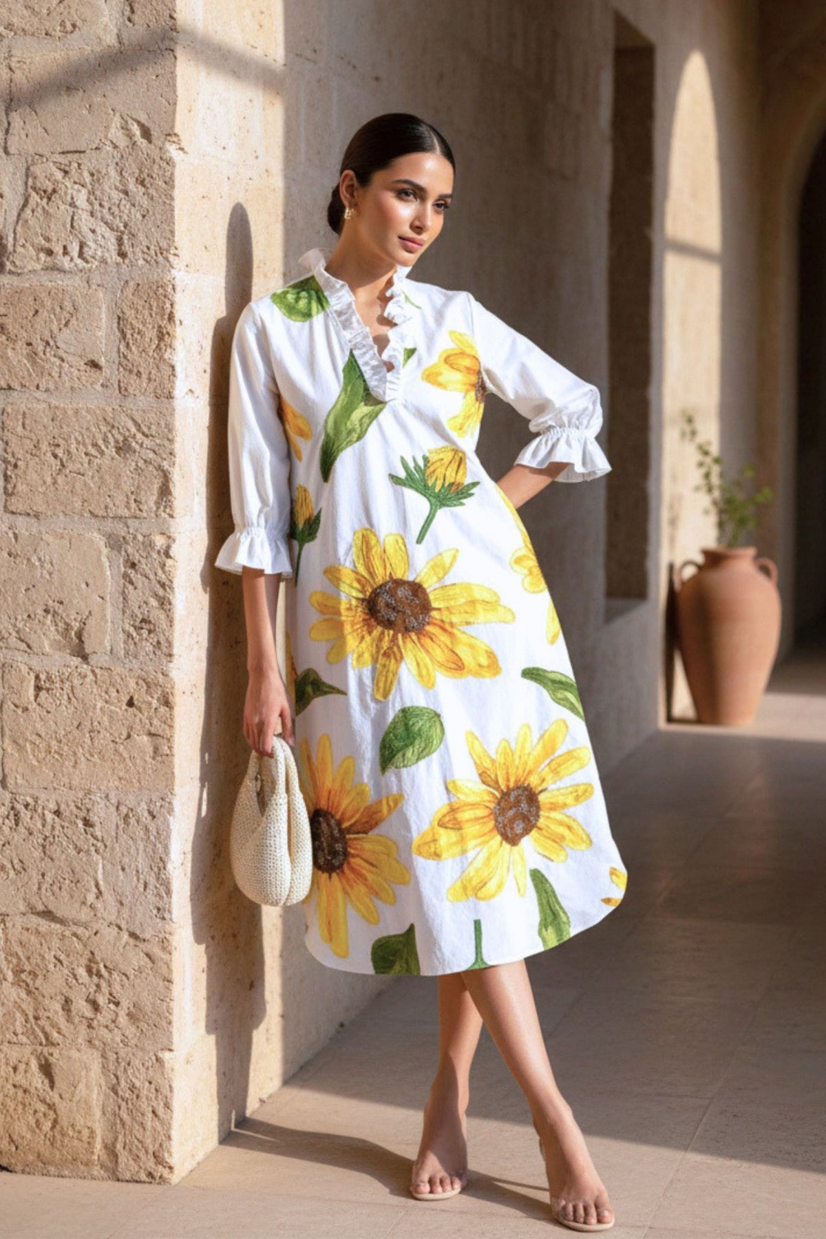 The Beaded Fleur Dress
