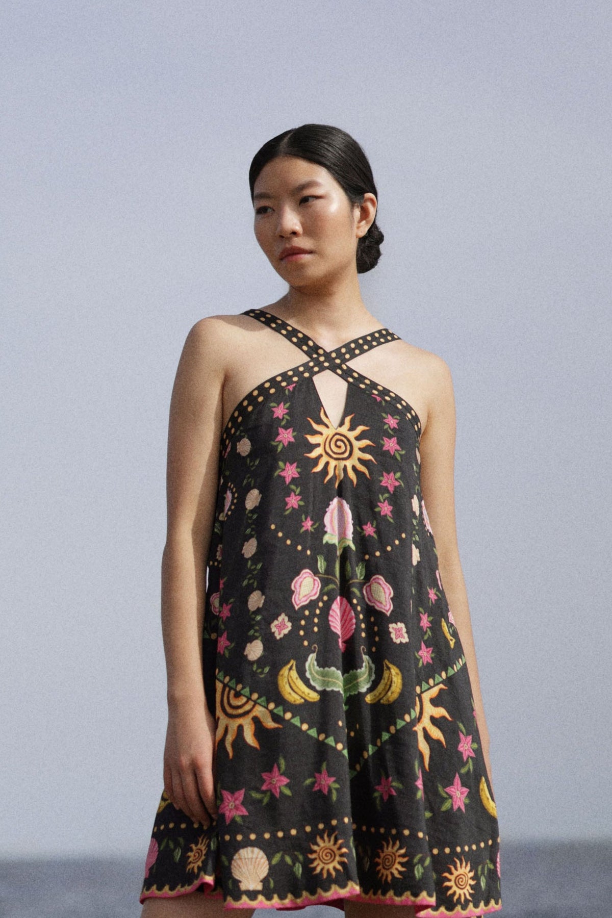 Seashell Aida Mini Dress