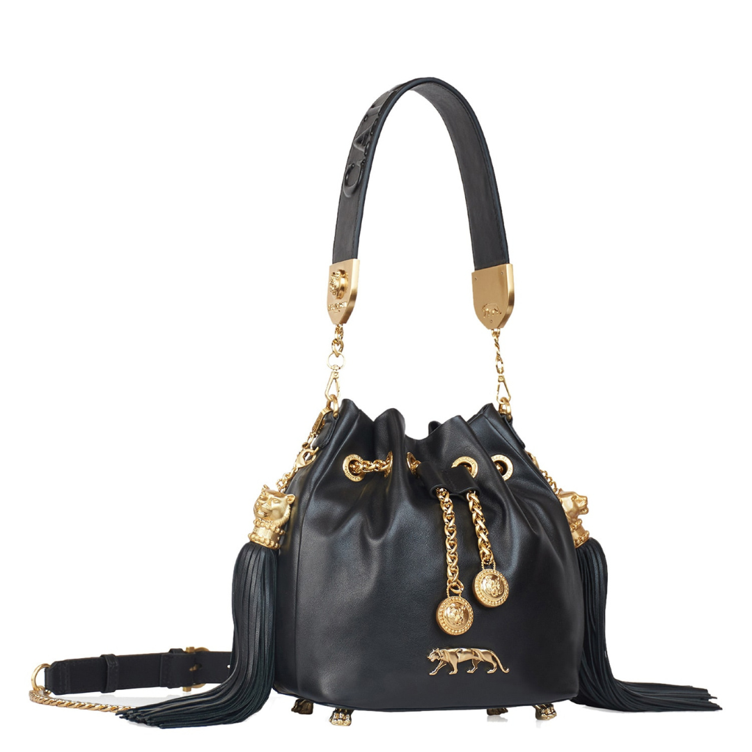 Bengal Black Nani Bucket Bag