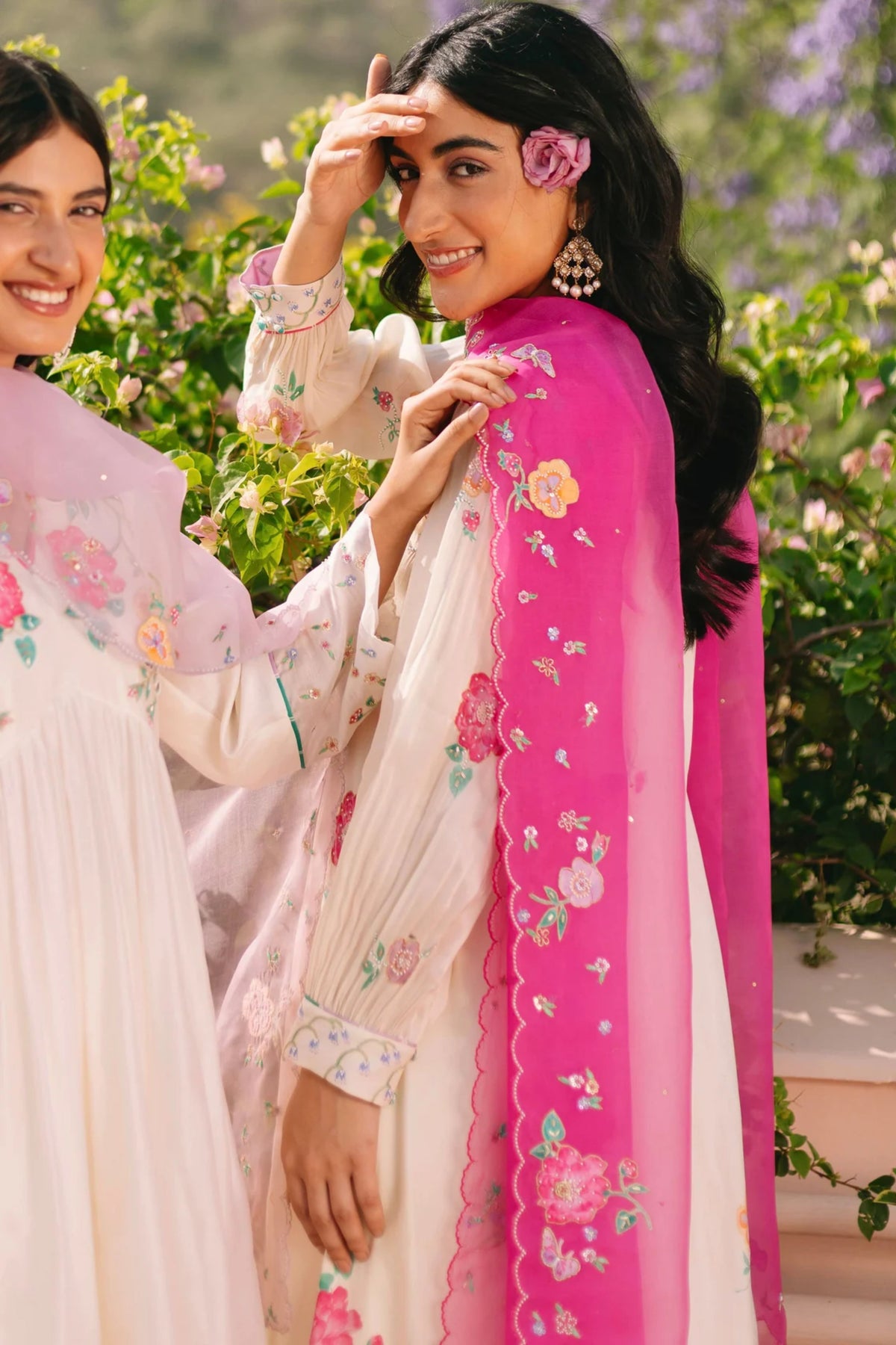 Freya Panelled Kurta Set