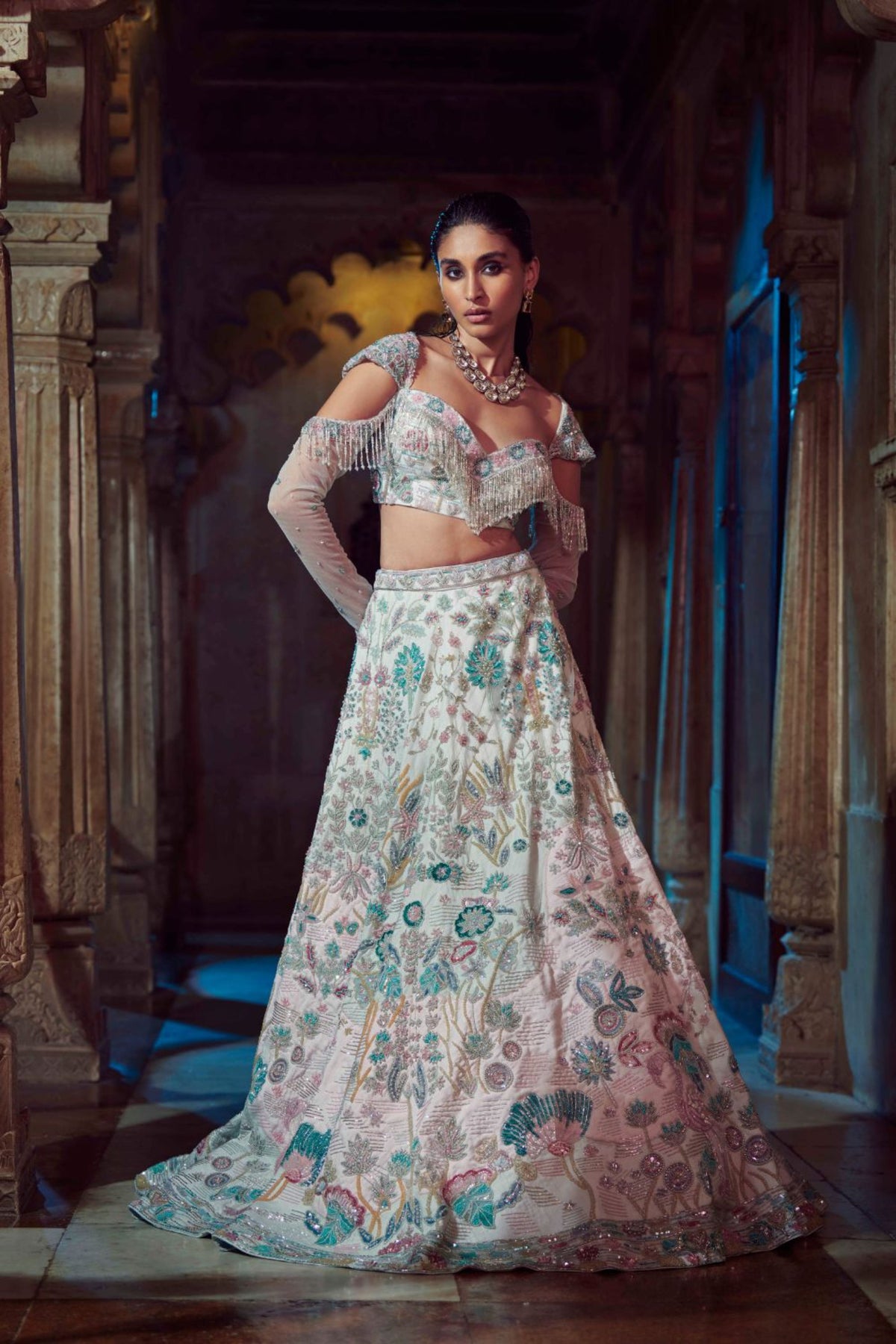 Flamingo Lehenga