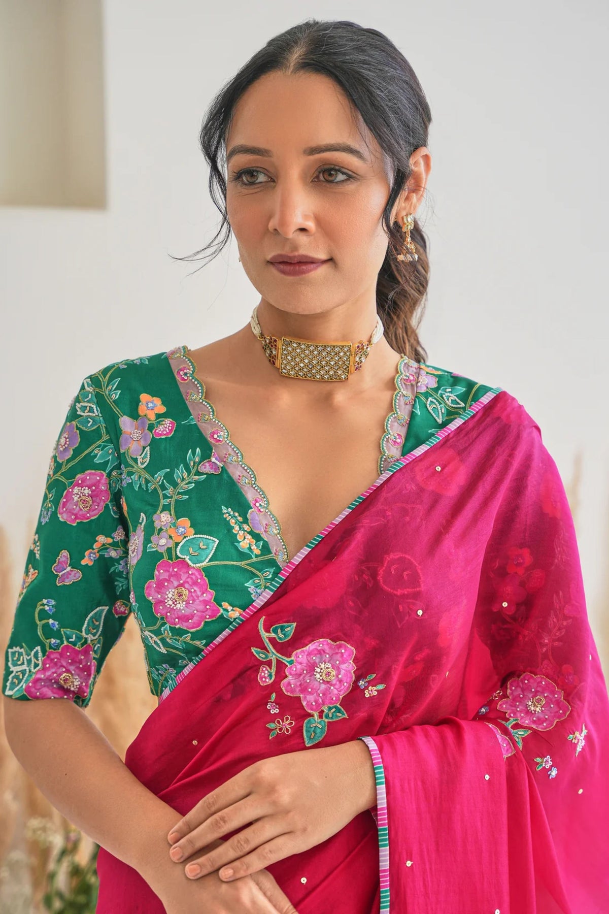 Ivy Saree Blouse Set